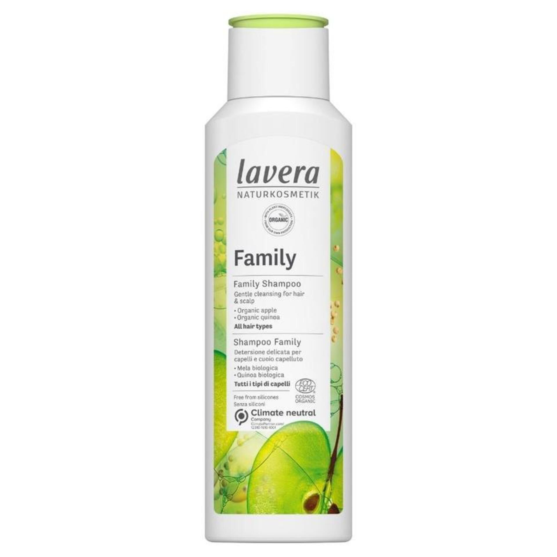 Levně Lavera Šampon pro celou rodinu 250 ml