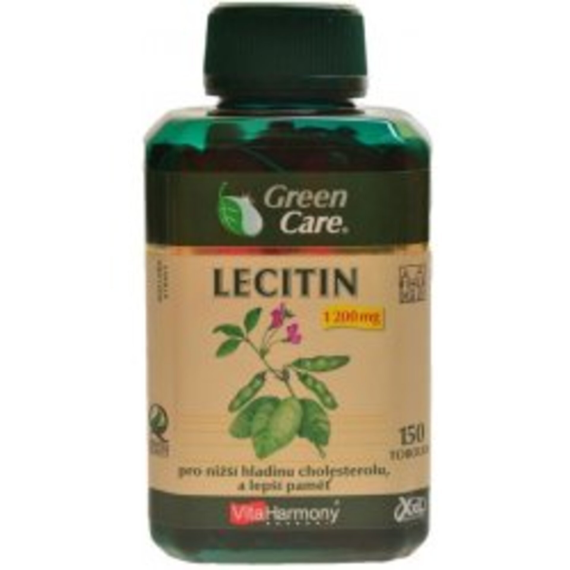 Levně VitaHarmony Lecitin 1.200 mg - ekonomické balení 150 tobolek