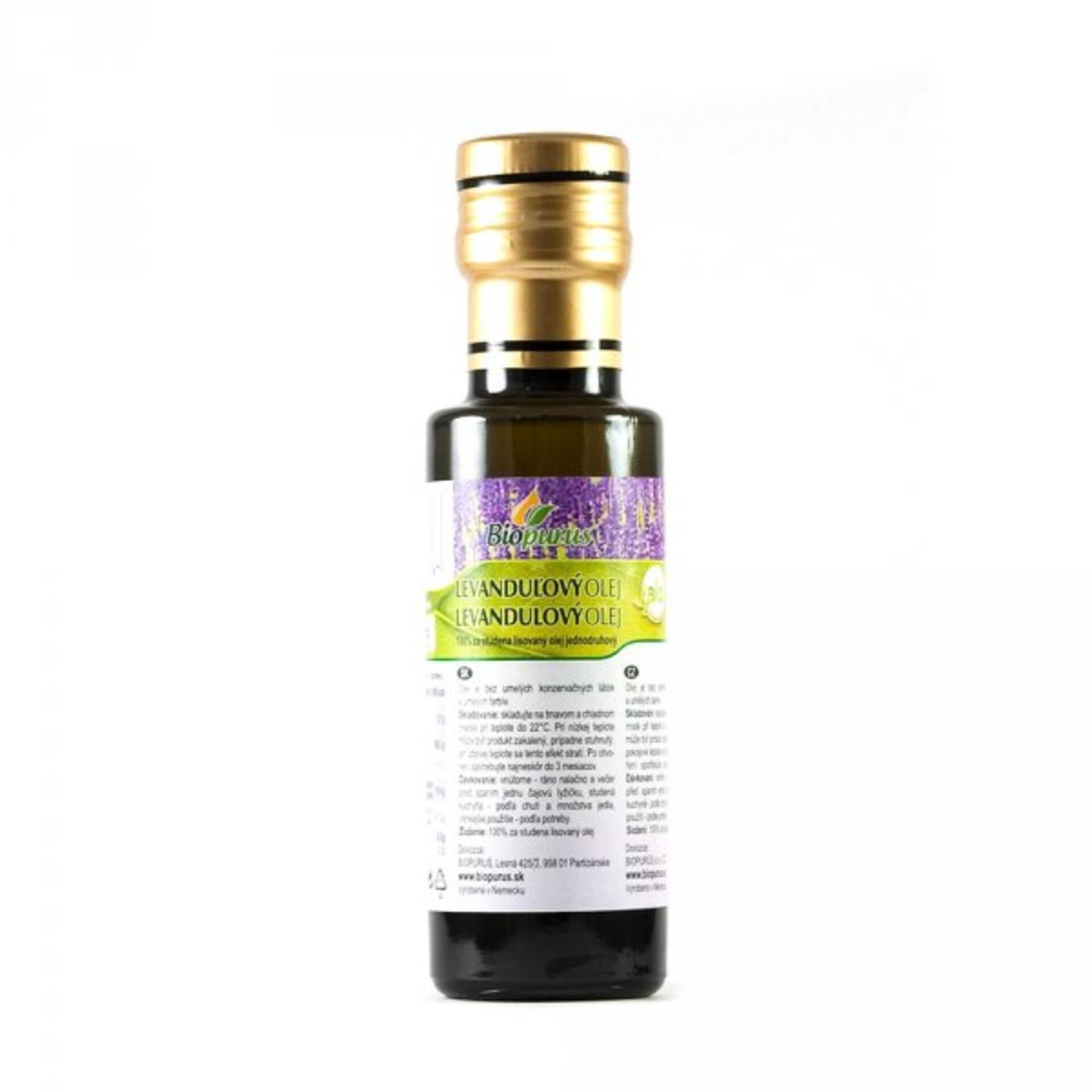 Biopurus Levandulový olej BIO (macerát) 100 ml