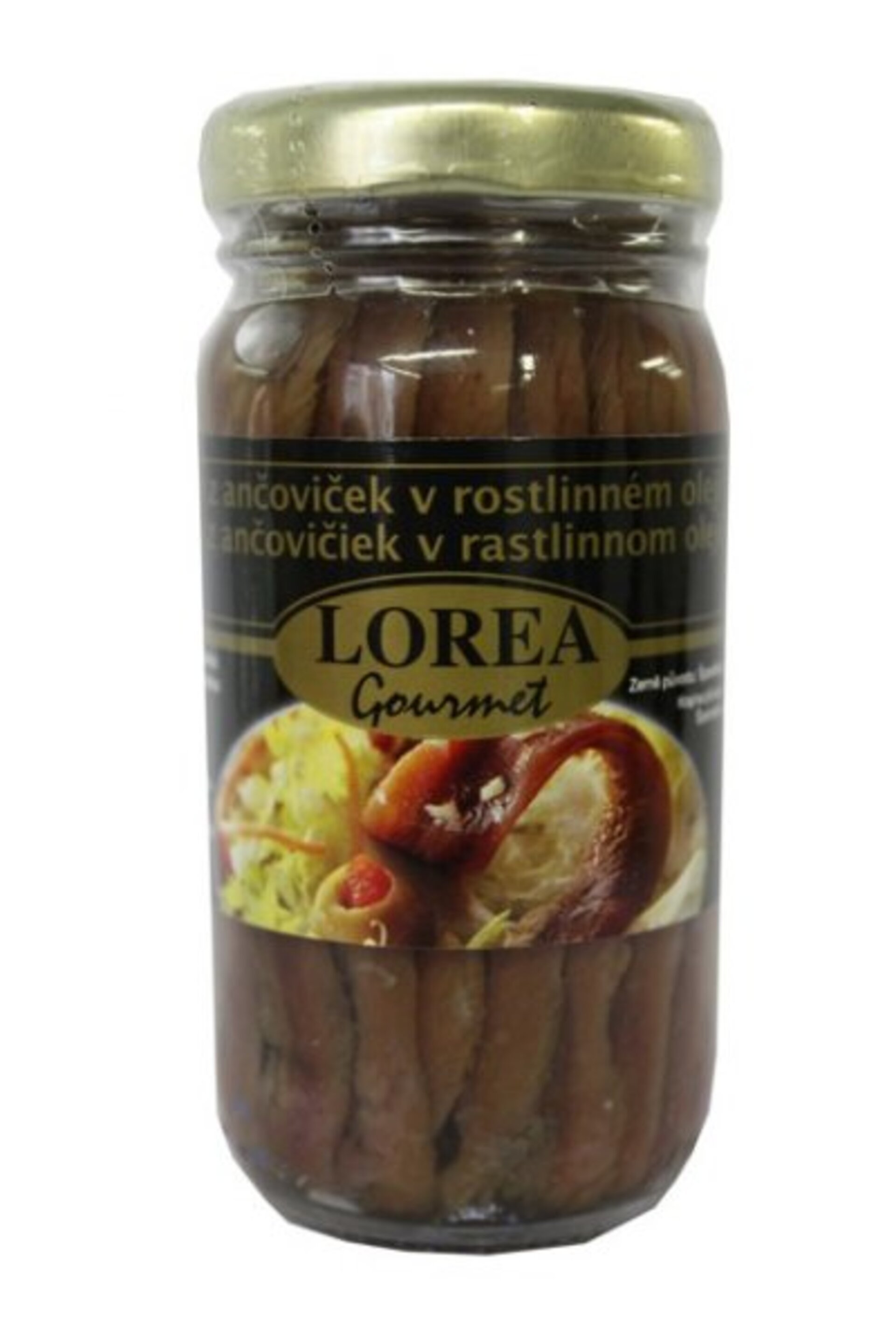 Levně Lorea Gourmet Filety z ančoviček v rostlinném oleji 50 g