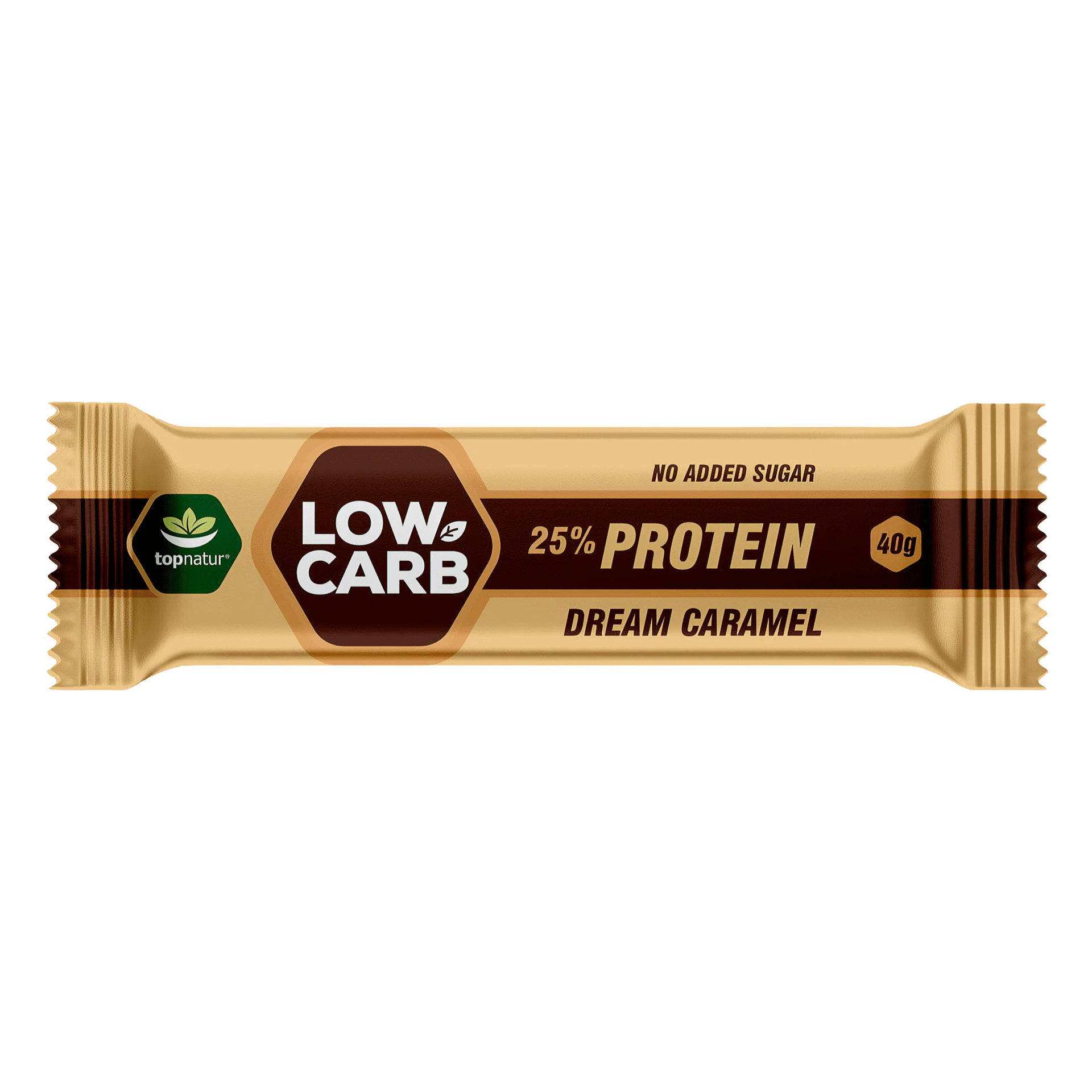 Levně Topnatur Tyčinka low carb proteinová karamel 40 g