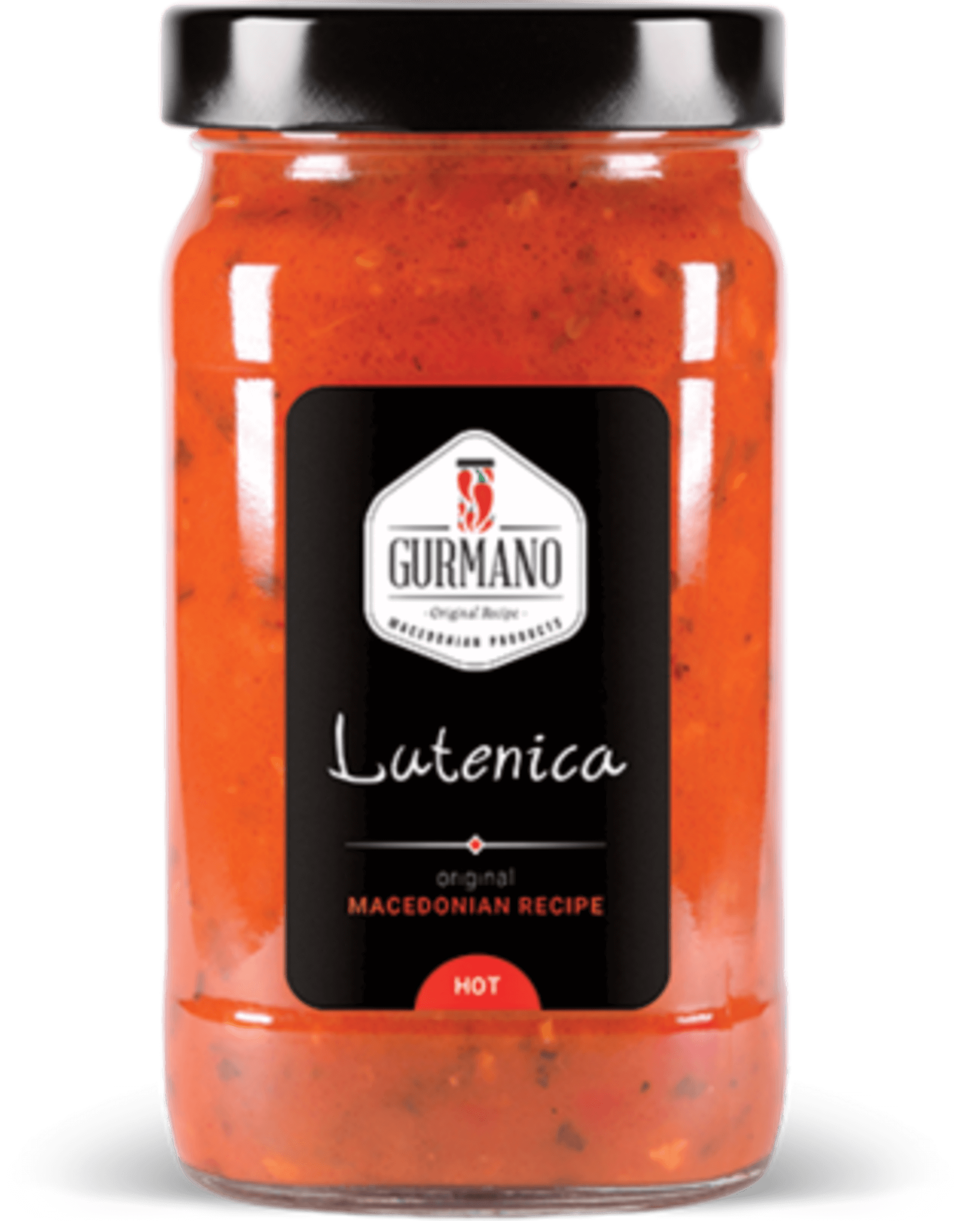 Levně Gurmano Lutenica hot pálivá 300 g