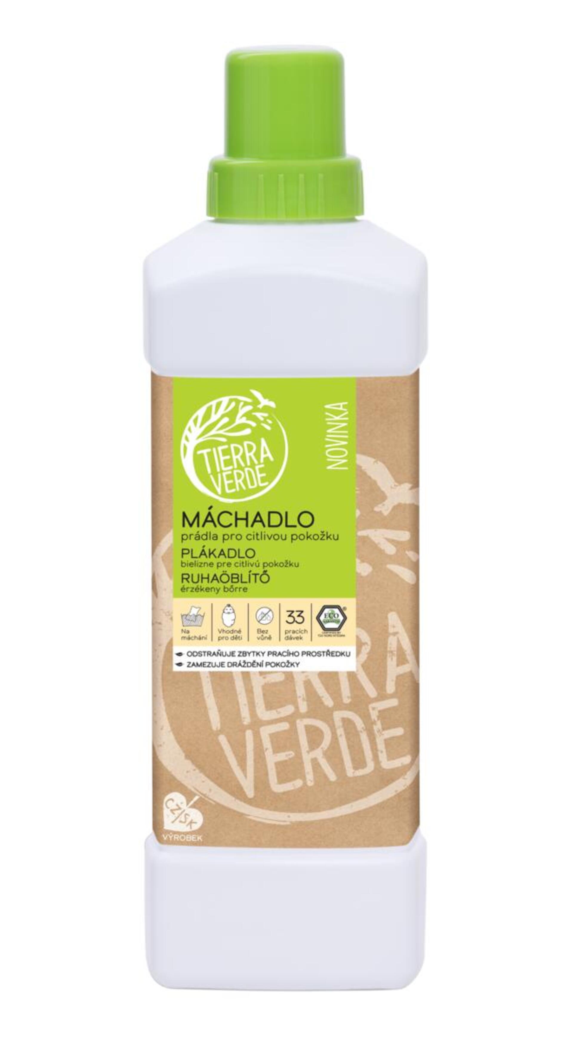 Levně Tierra Verde Máchadlo prádla pro citlivou pokožku 1000 ml