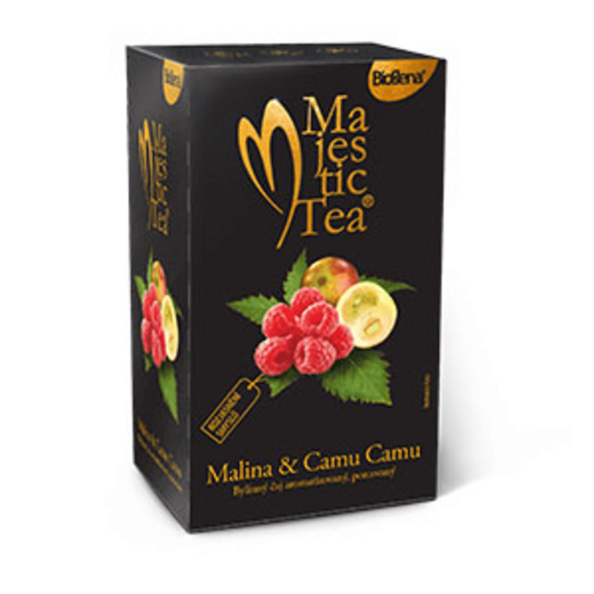 Levně Biogena Čaj Tea Majestic Malina a Camu Camu 20 x 2,5 g