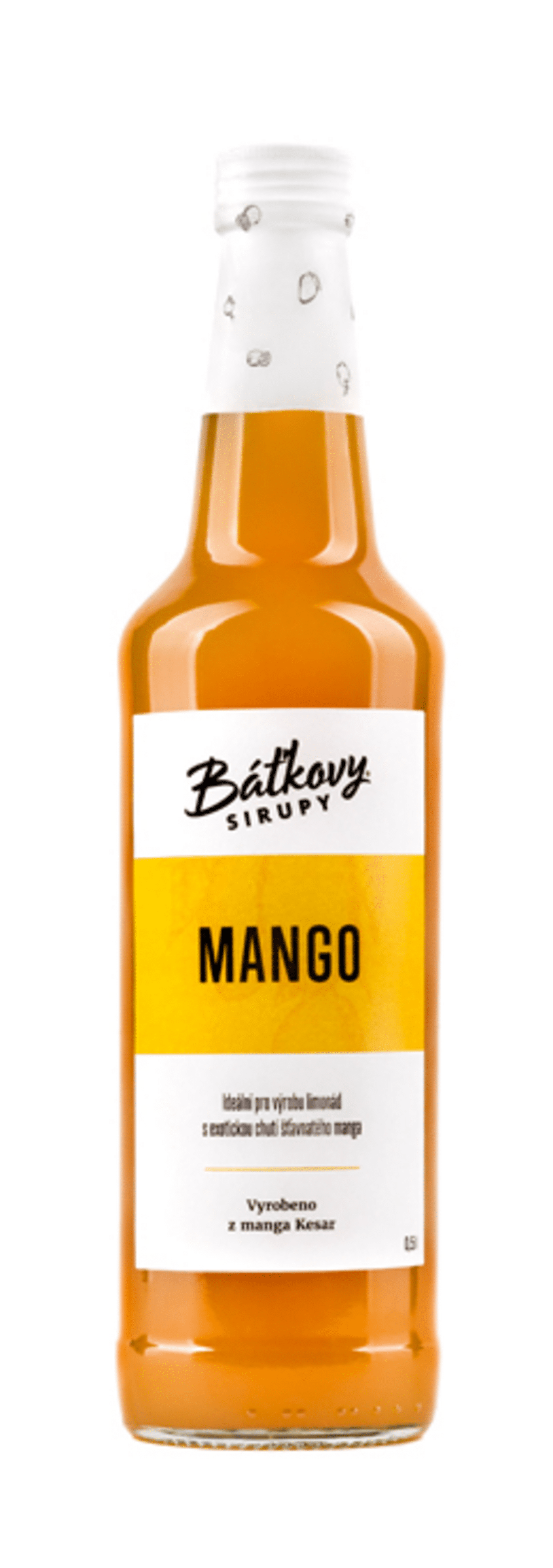 Levně Báťkovy sirupy Mangový sirup 500 ml