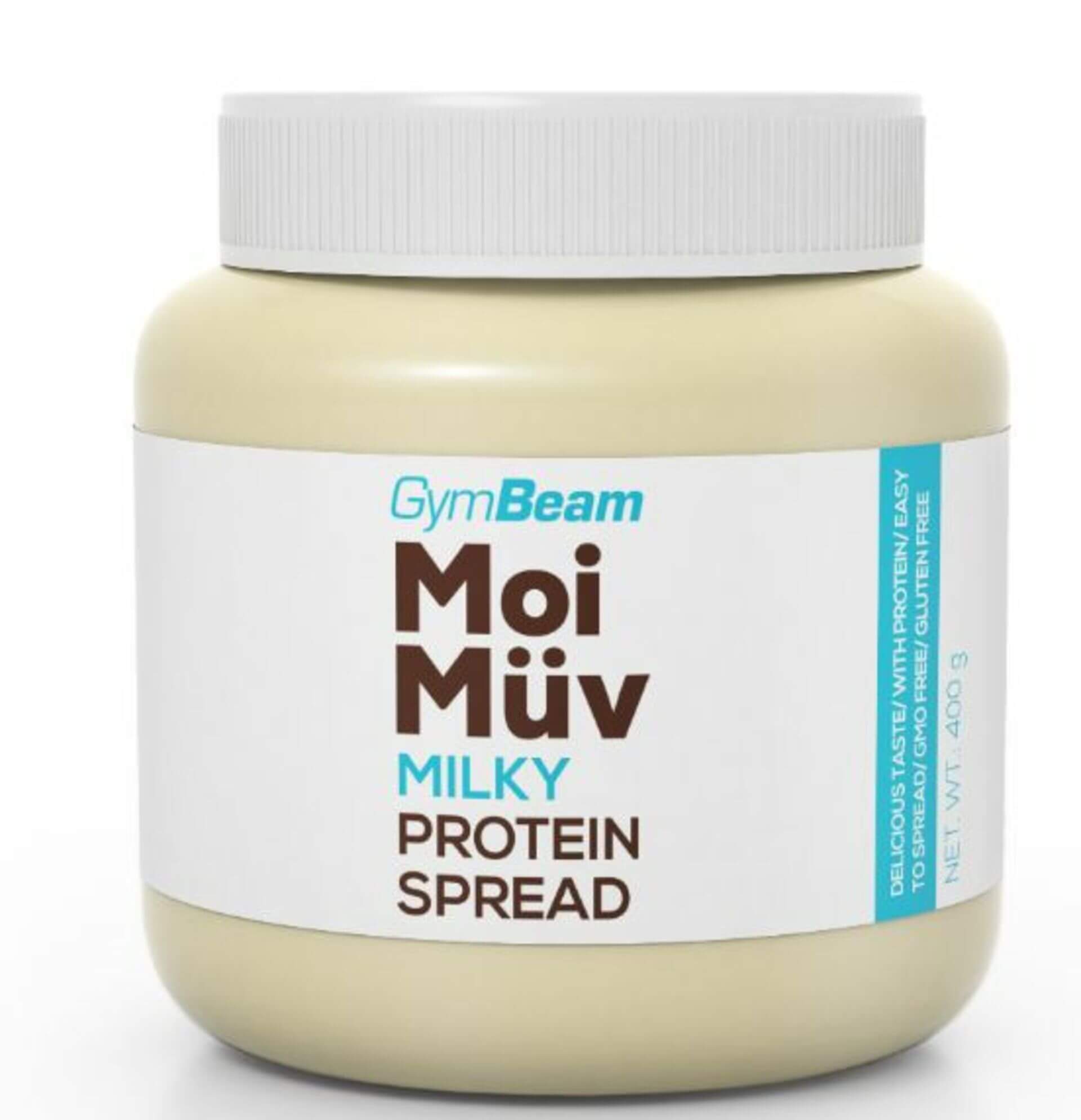 GymBeam Proteinová pomazánka MoiMüv milky 400 g