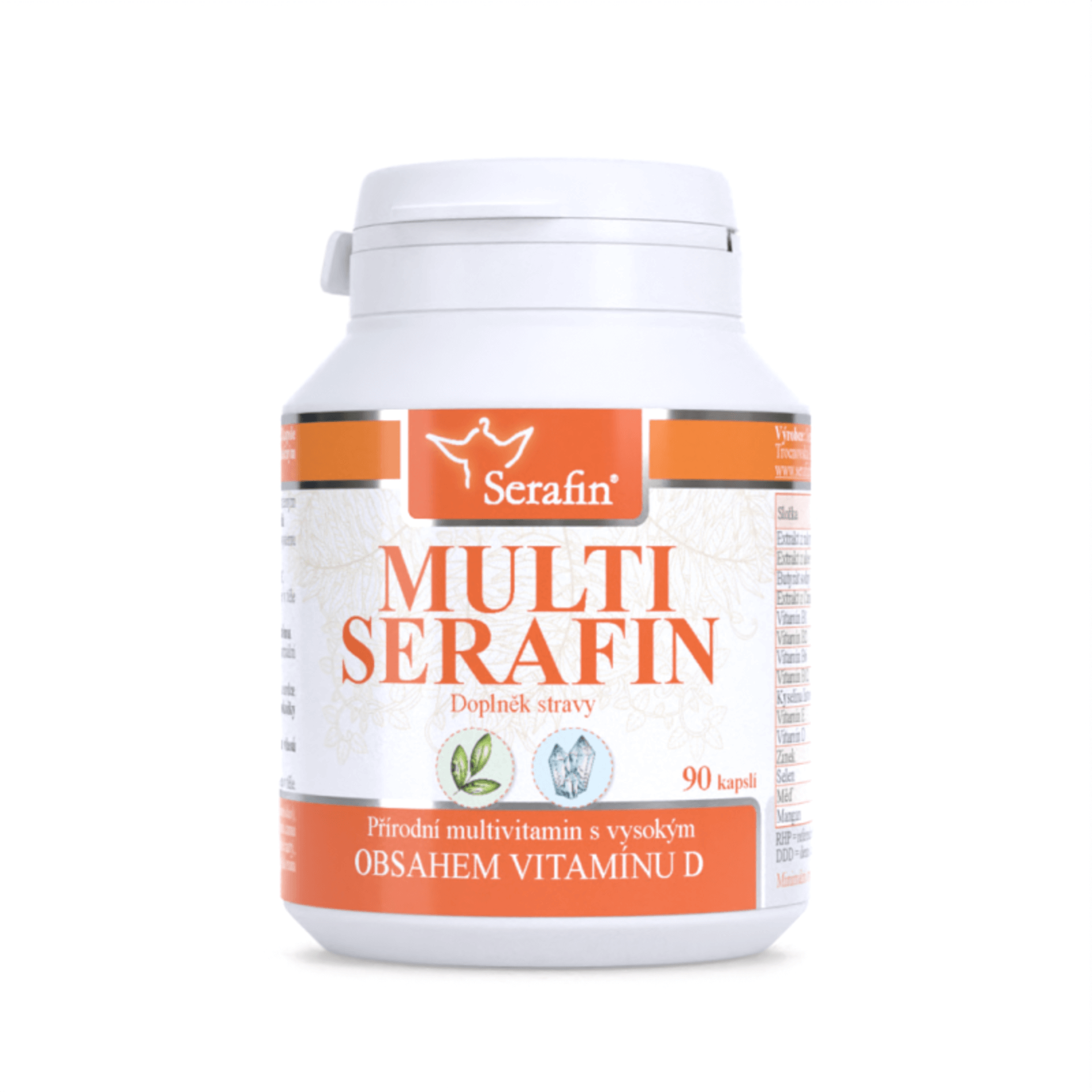 Levně Serafin Multiserafin 300 mg s vitamínem D 90 kapslí