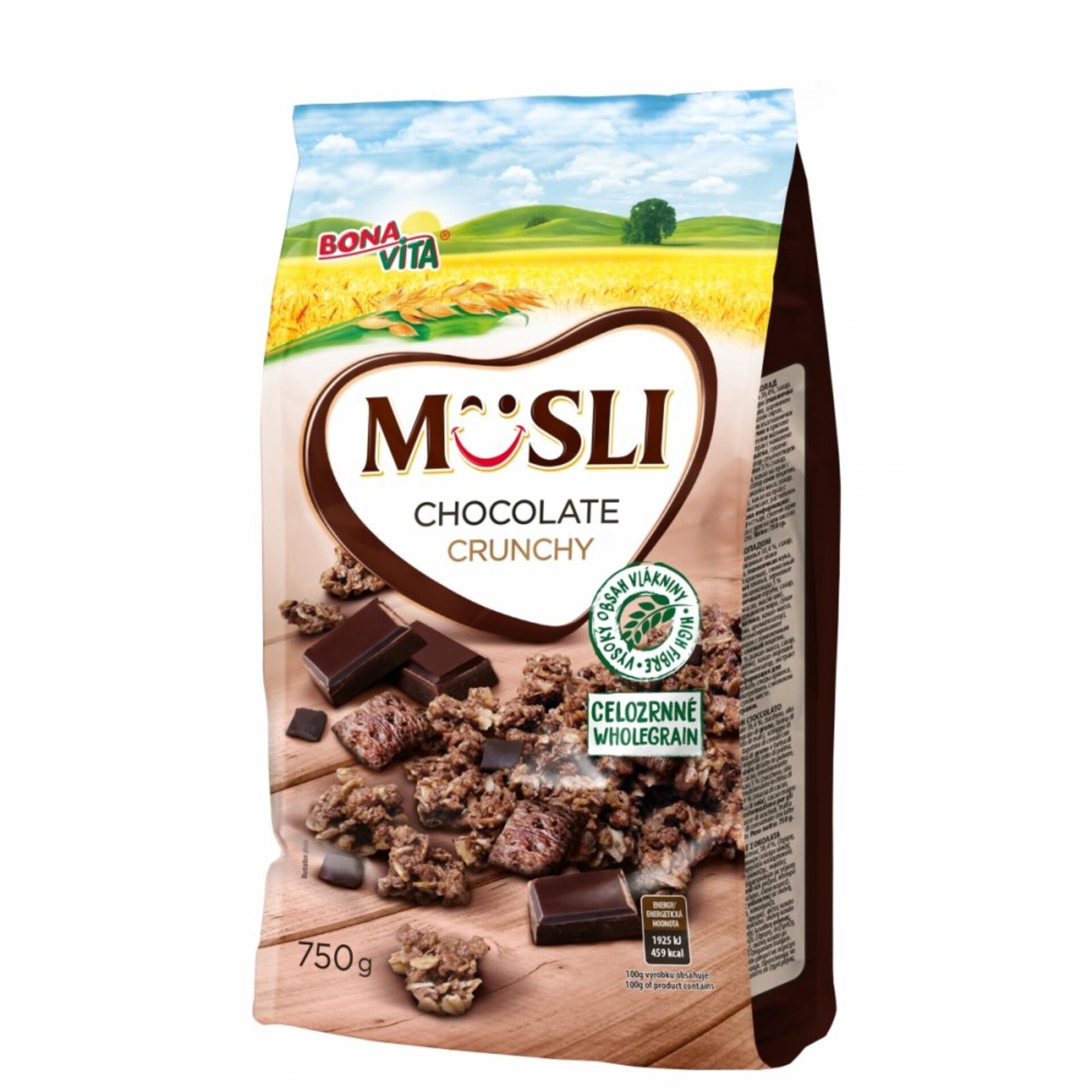 Bonavita Musli zapékané čokoládové 750 g