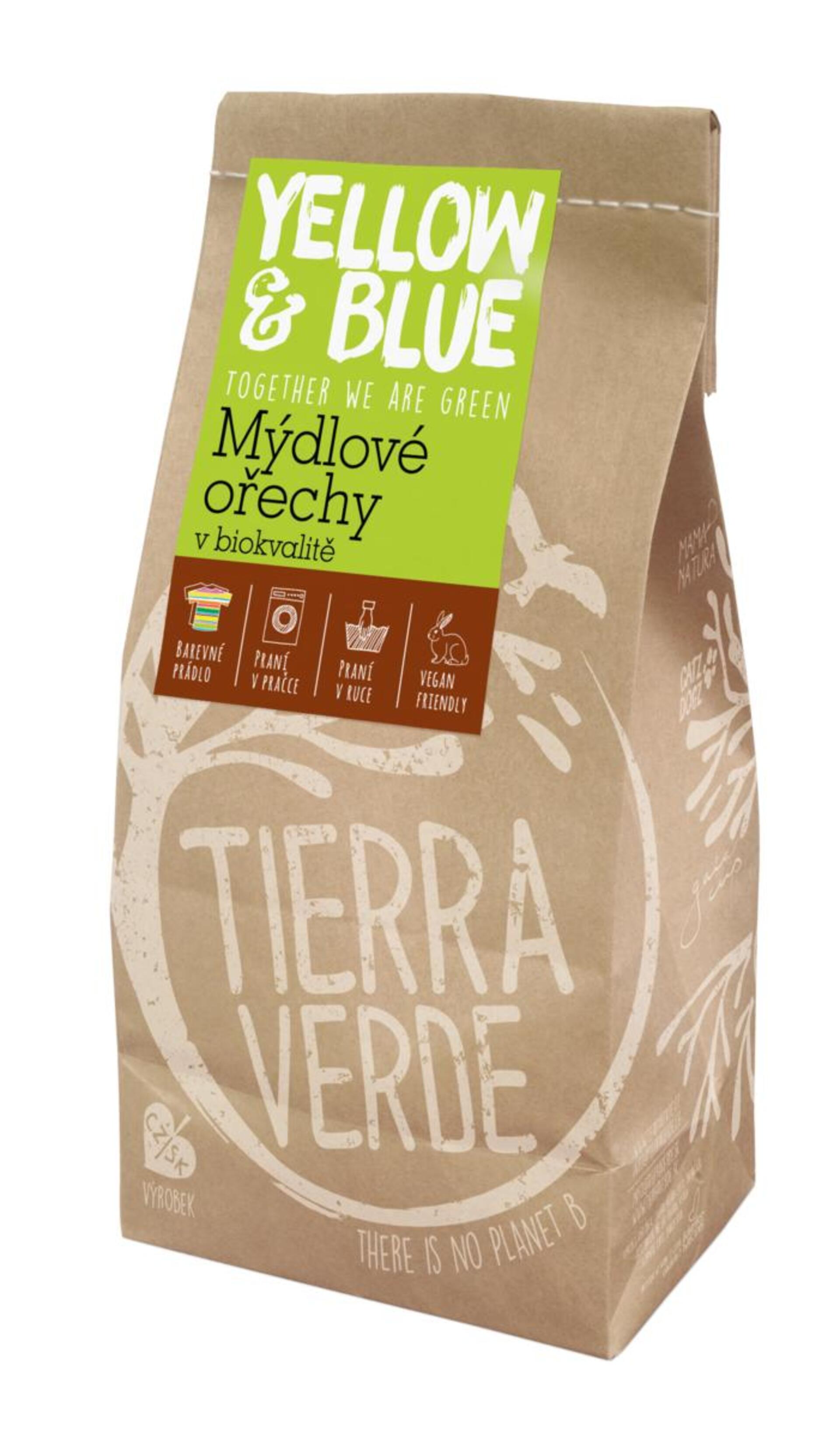 Levně Tierra Verde Mýdlové ořechy (papírový sáček) 500 g