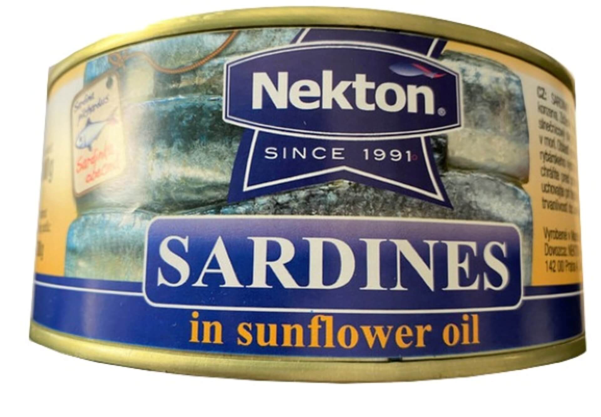 Levně Nekton Sardinky ve slunečnicovém oleji 900 g