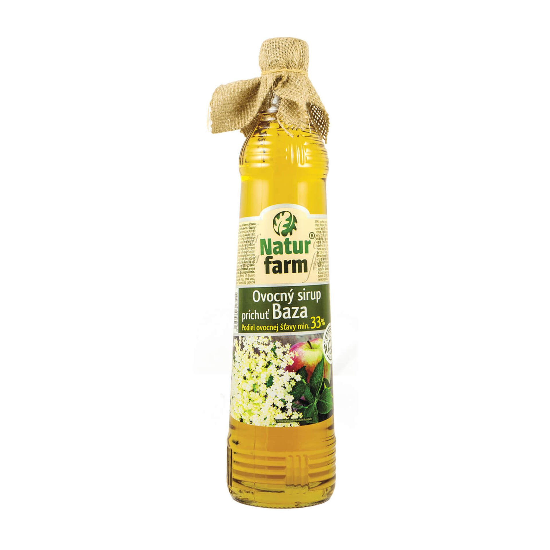 Levně NaturFarm Sirup květ bezu 33% 700 ml