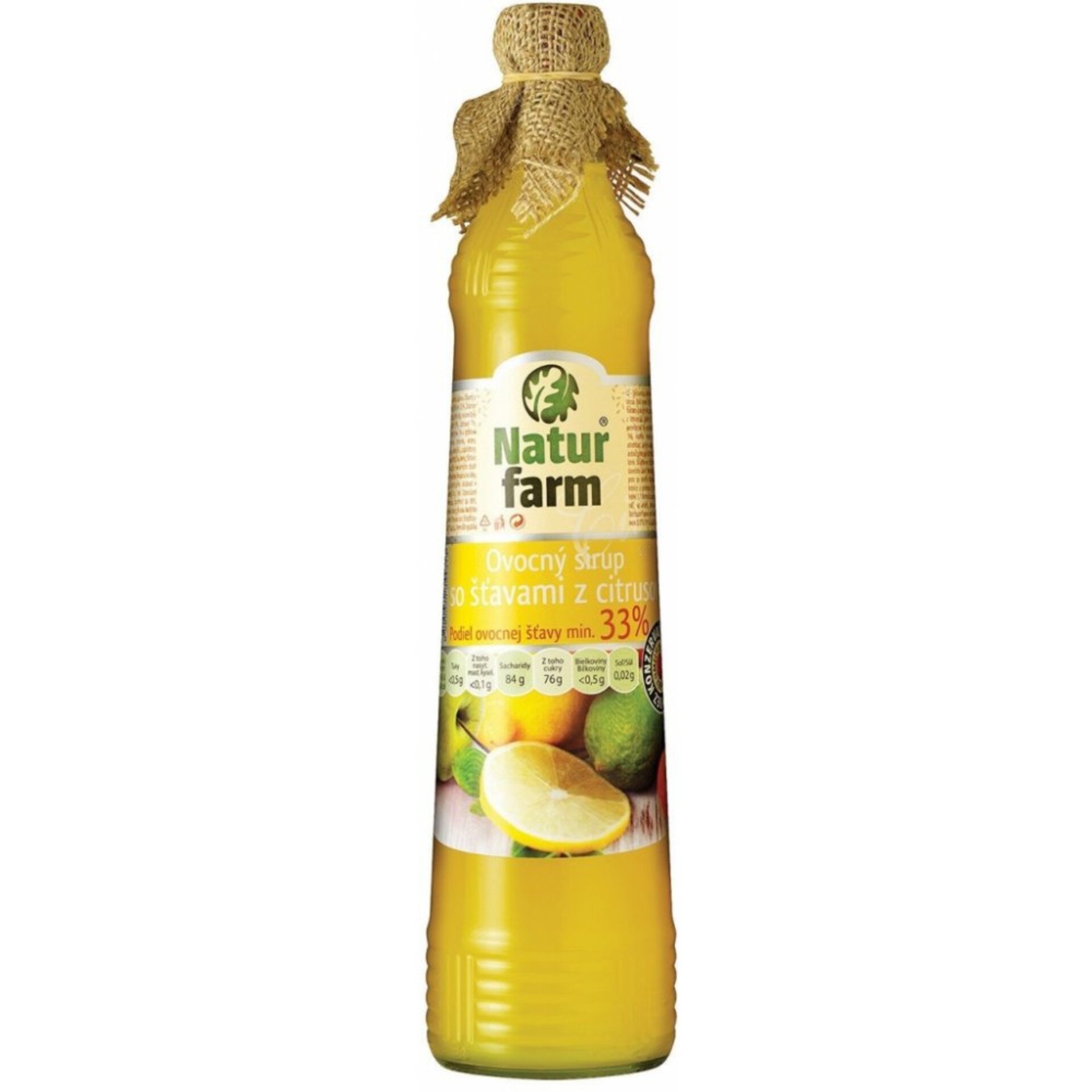 Levně NaturFarm Sirup citrus mix 33% 700 ml
