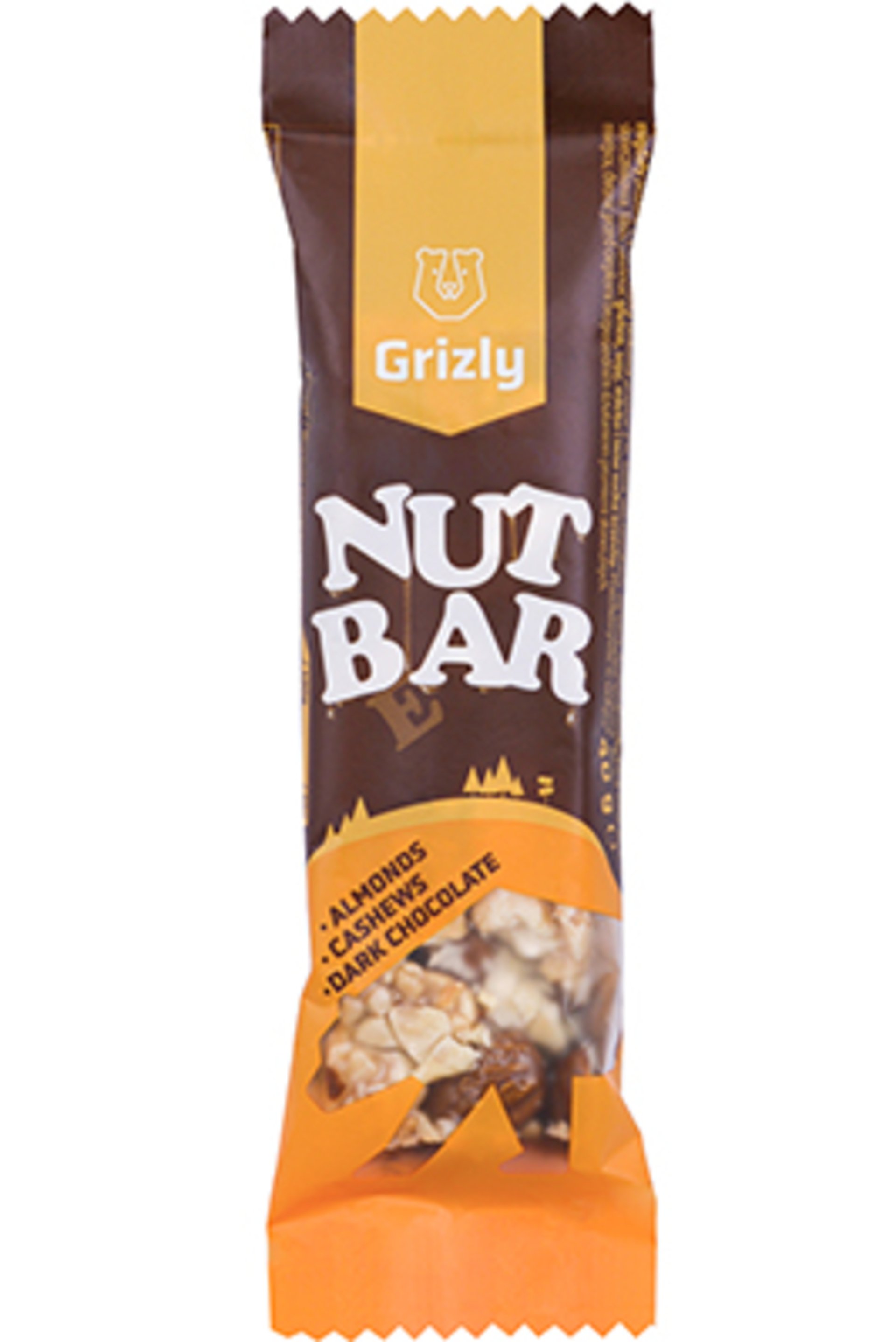 GRIZLY Nut bar mandle-kešu-hořká čokoláda 40 g