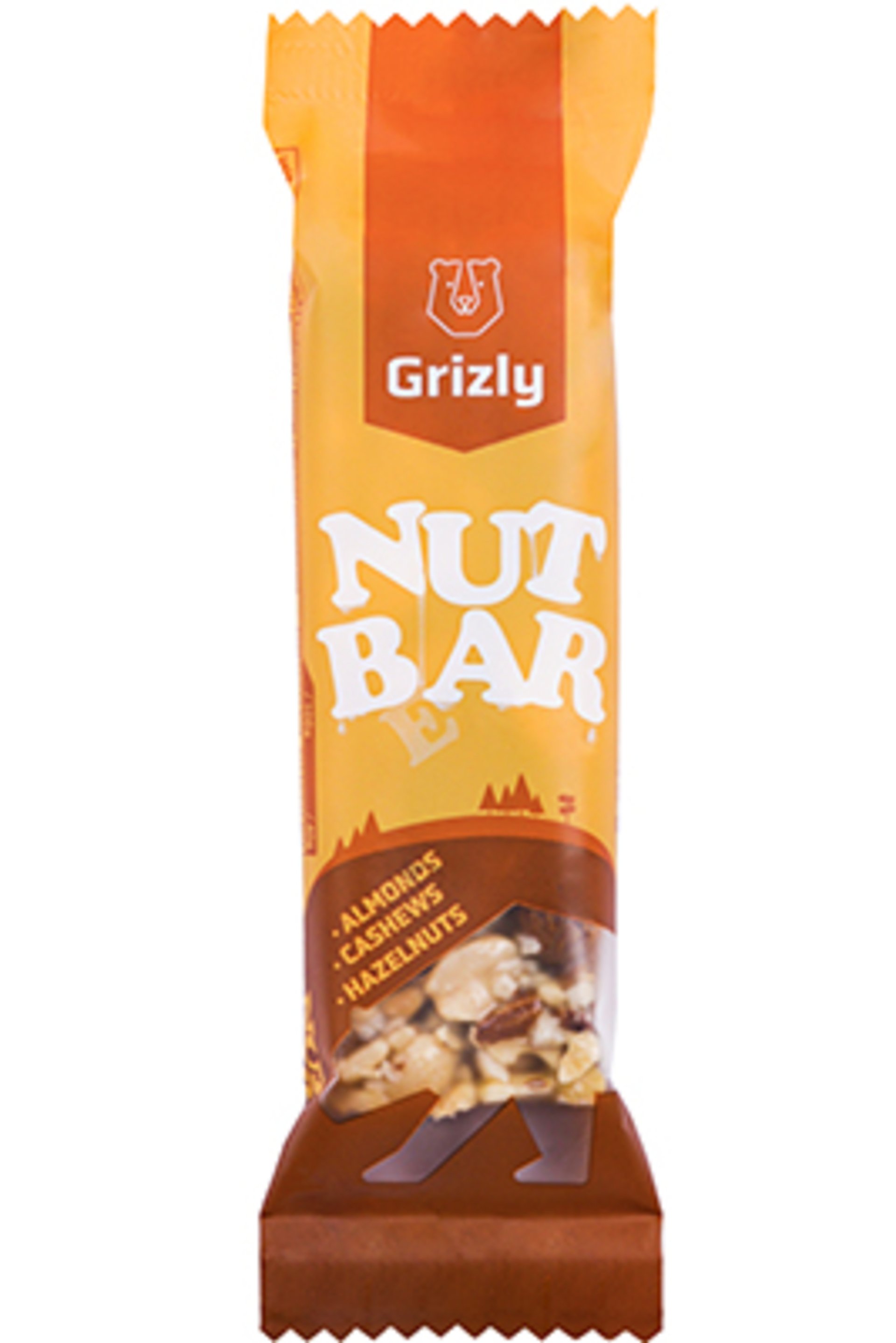 Levně GRIZLY Nut bar mandle-kešu-lískové ořechy 40 g