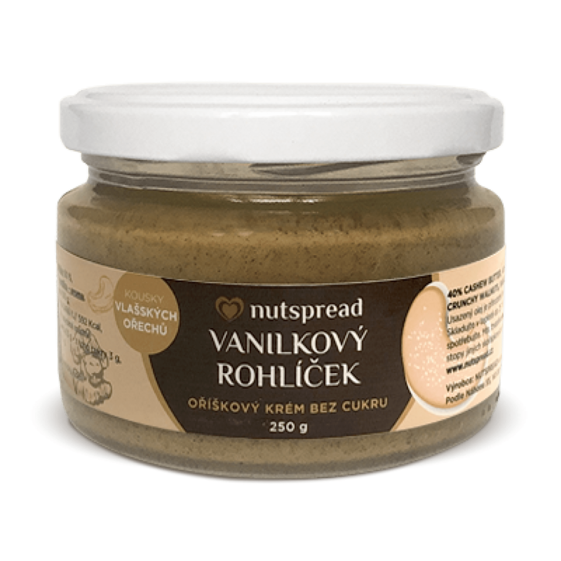 Levně Nutspread Vanilkový rohlíček 250 g
