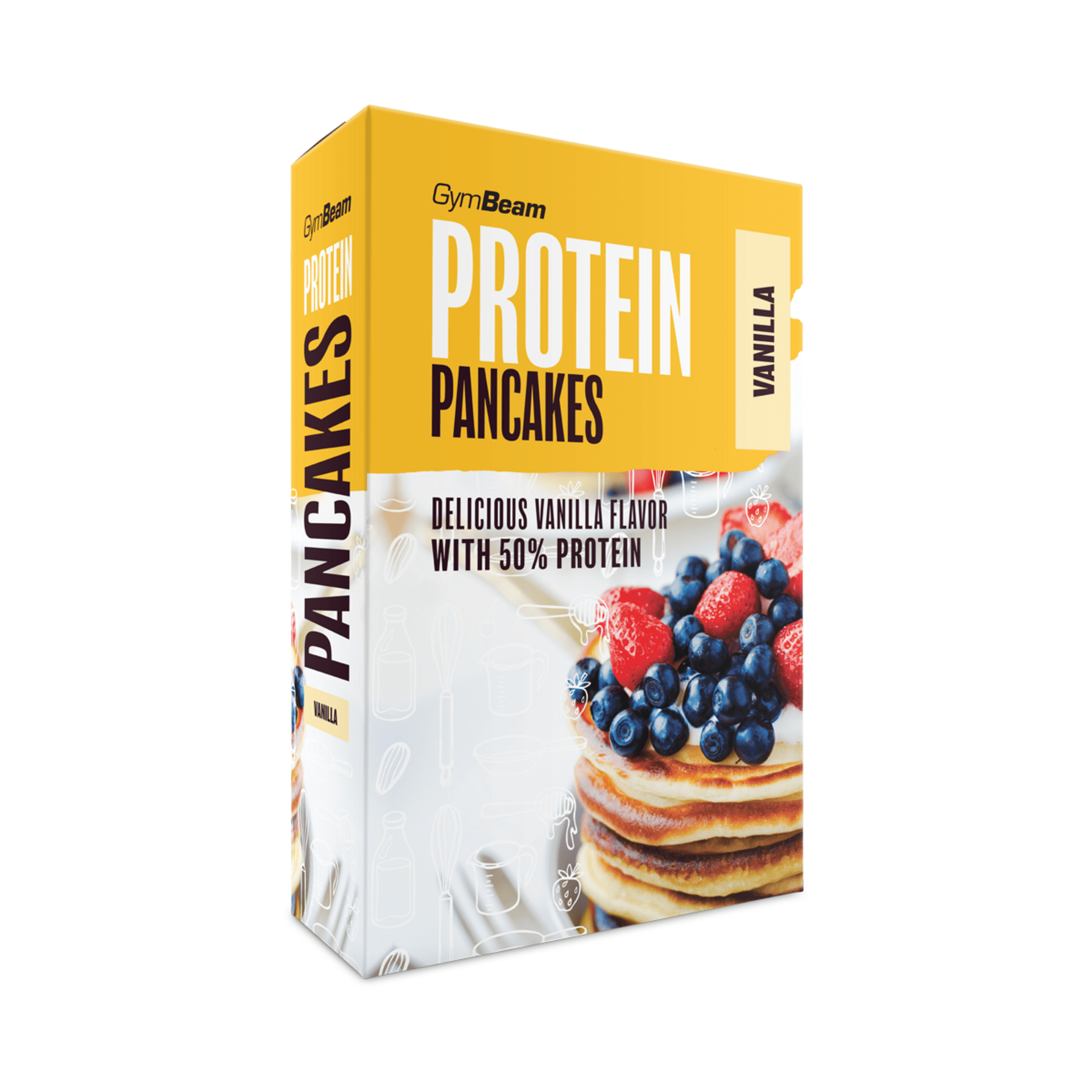 Levně GymBeam Protein na palačinky Pancake Mix 500 g - vanilka