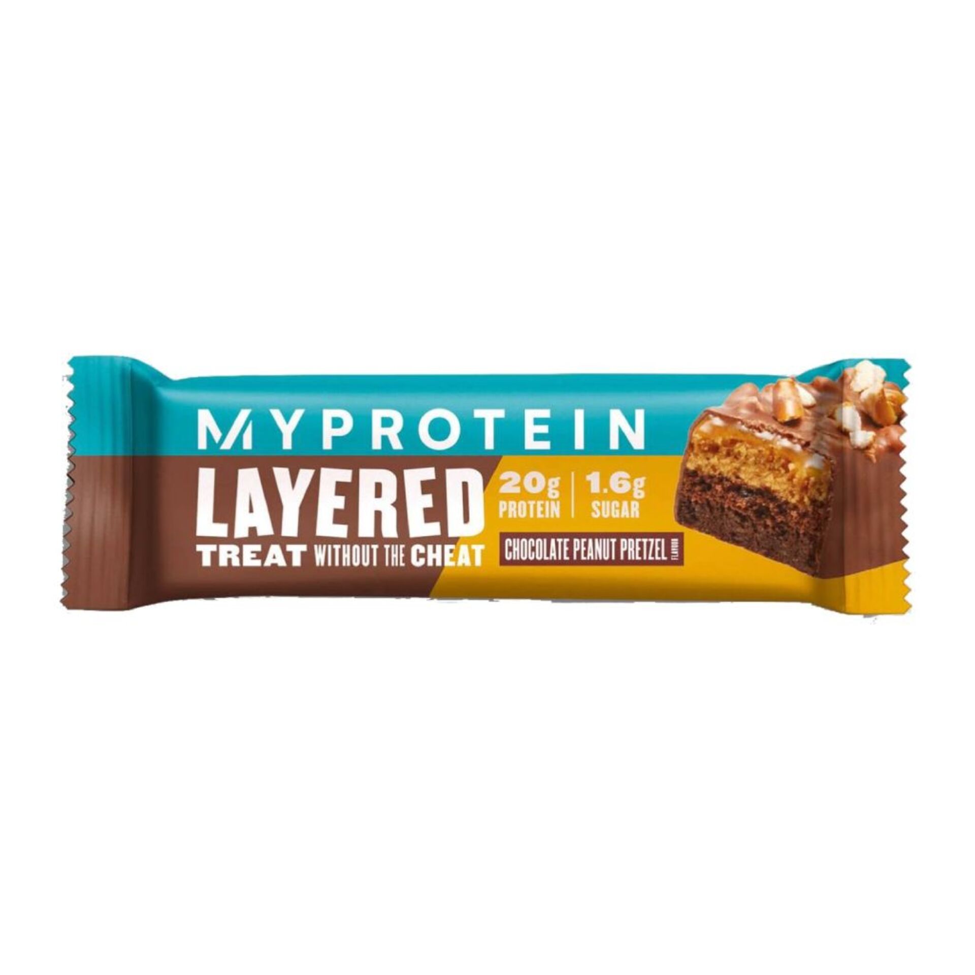 Levně MyProtein 6 Layer Bar - chocolate peanut pretzel 60 g