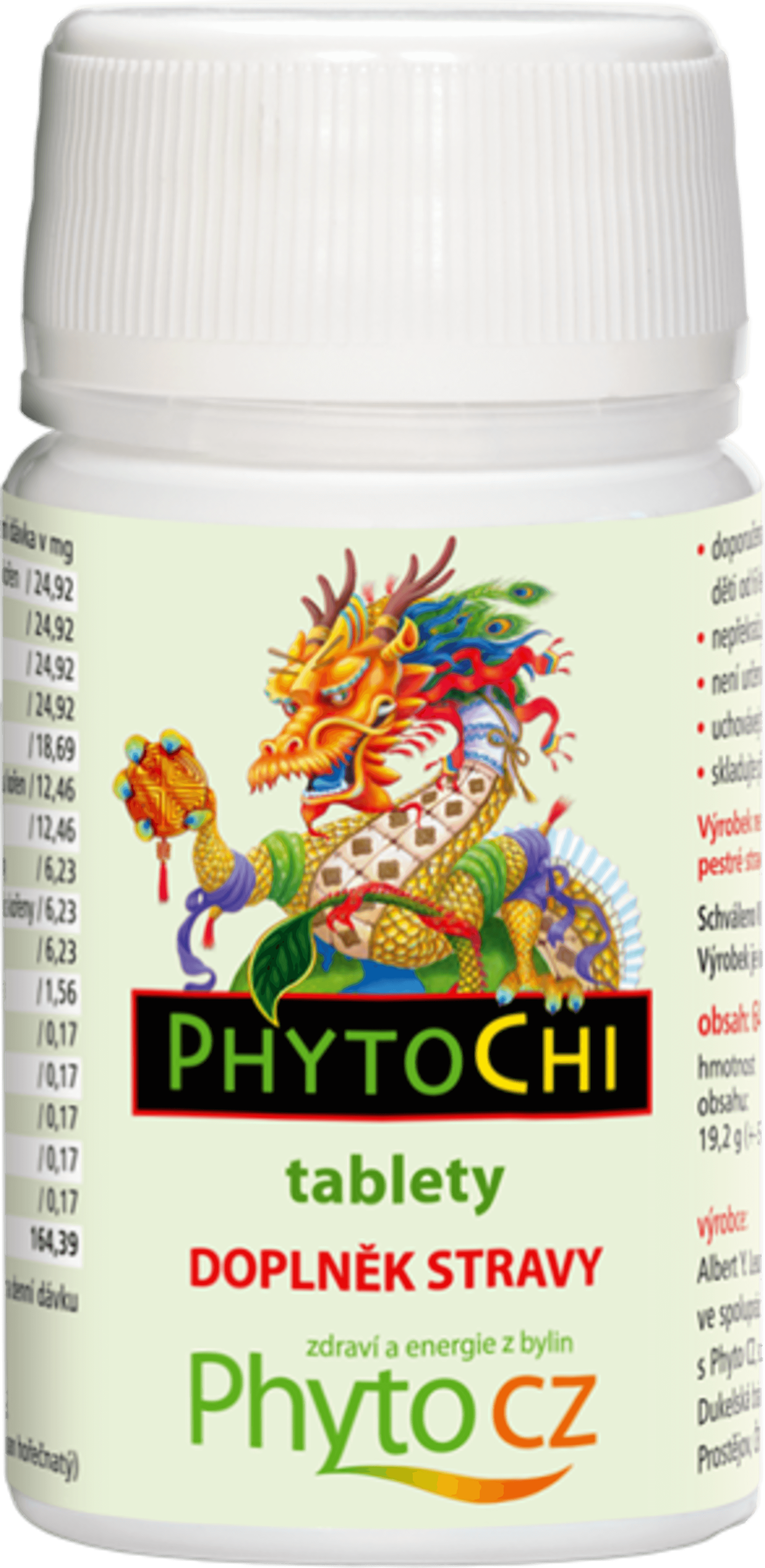 PhytoChi PhytoChi tablety (energie z bylin) 64 tablet