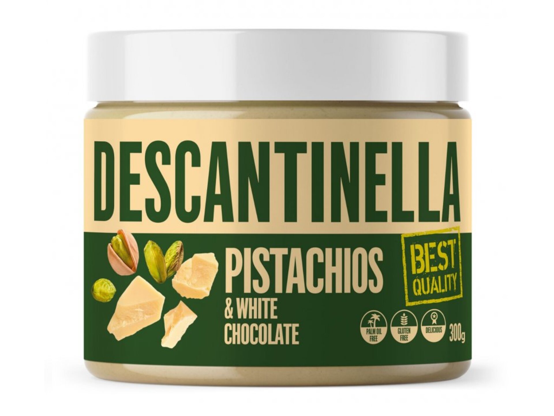 Levně Descanti Descantinella Oříškový krém pistachios 300 g