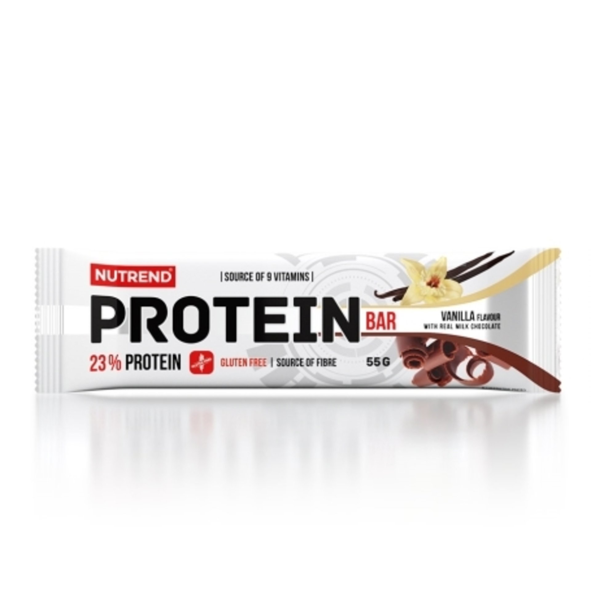 Levně Nutrend Protein bar 55 g - vanilka