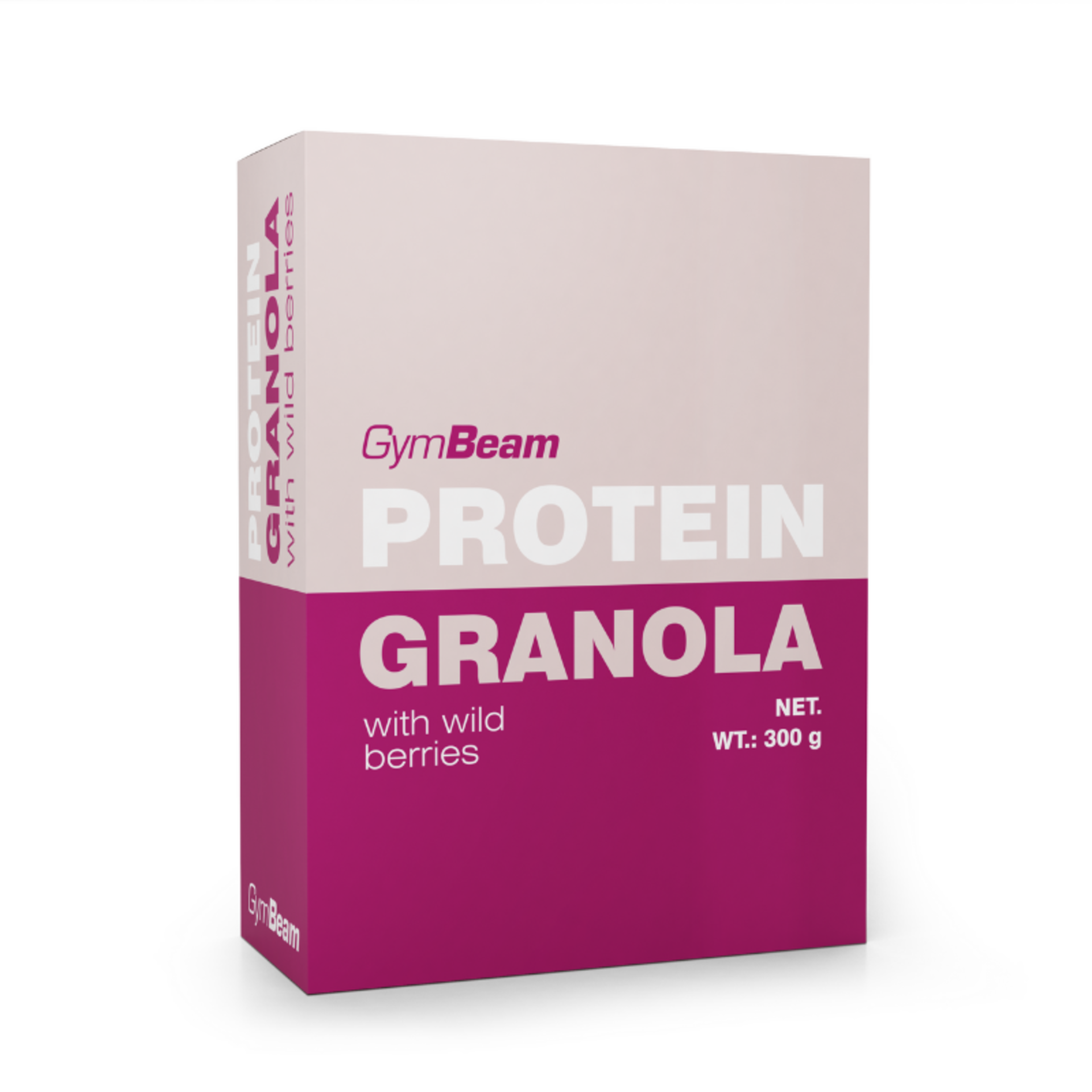 Levně GymBeam Proteinová granola s lesním ovocem 300 g