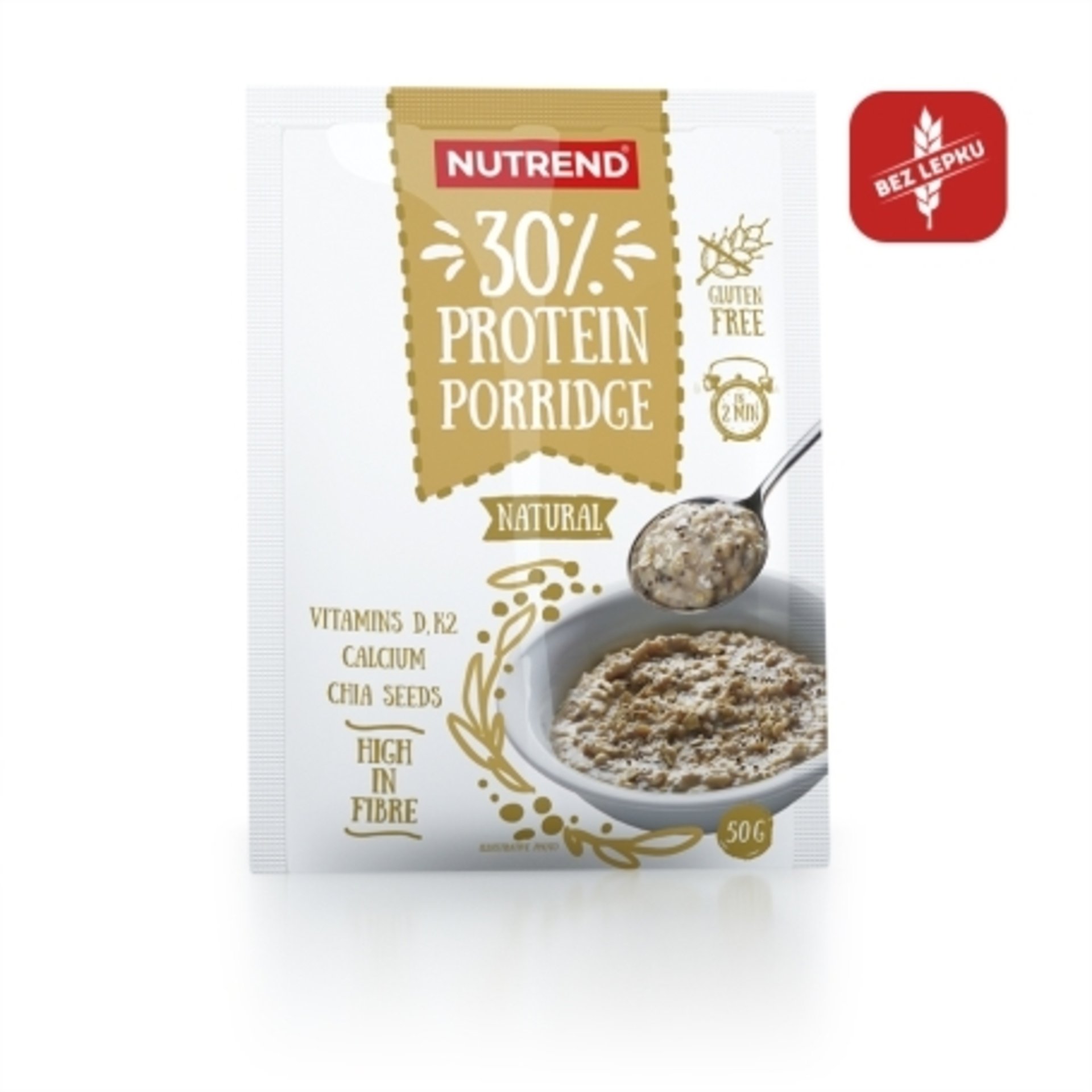 Levně Nutrend Protein porridge 50 g - natural
