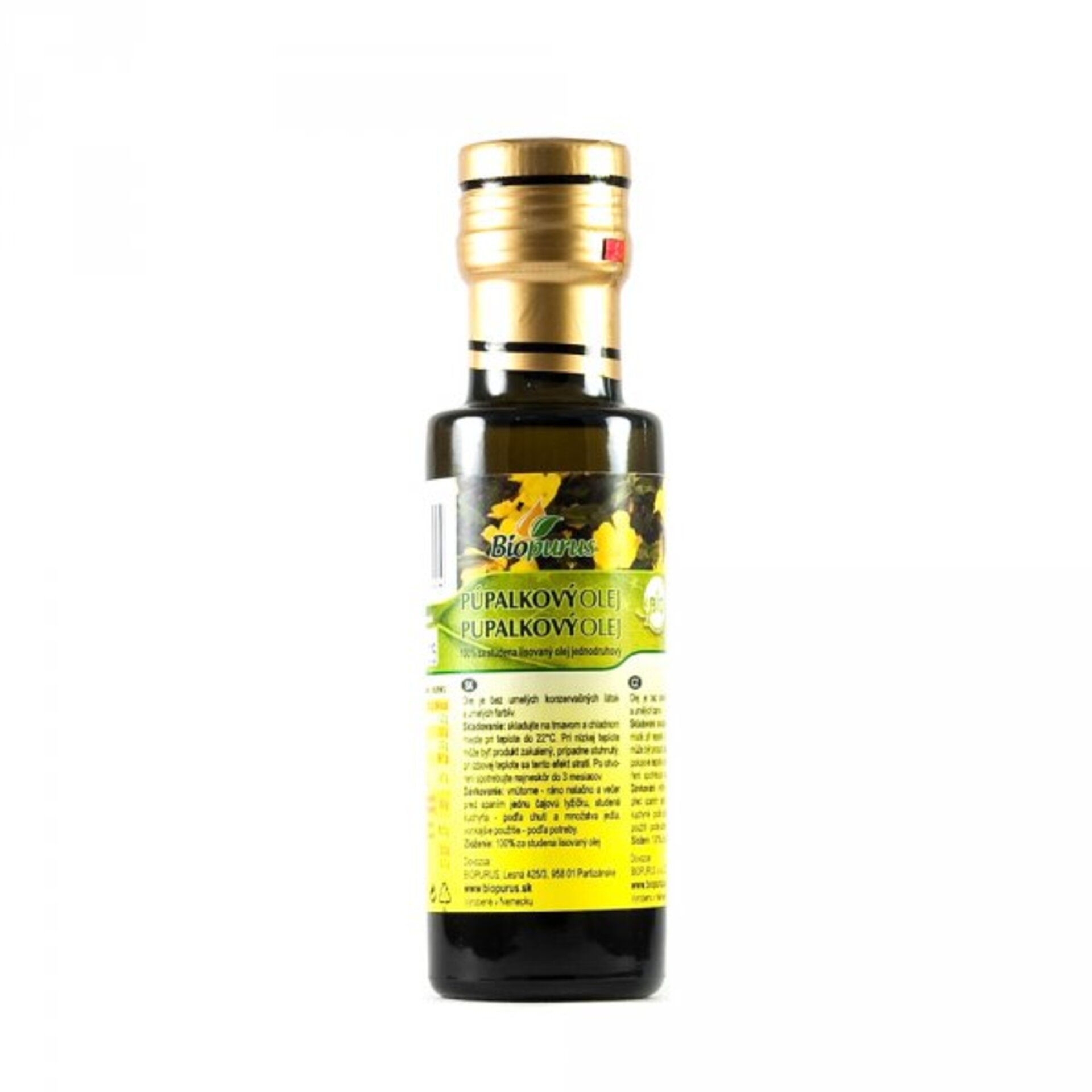 Levně Biopurus Pupalkový olej BIO 100 ml