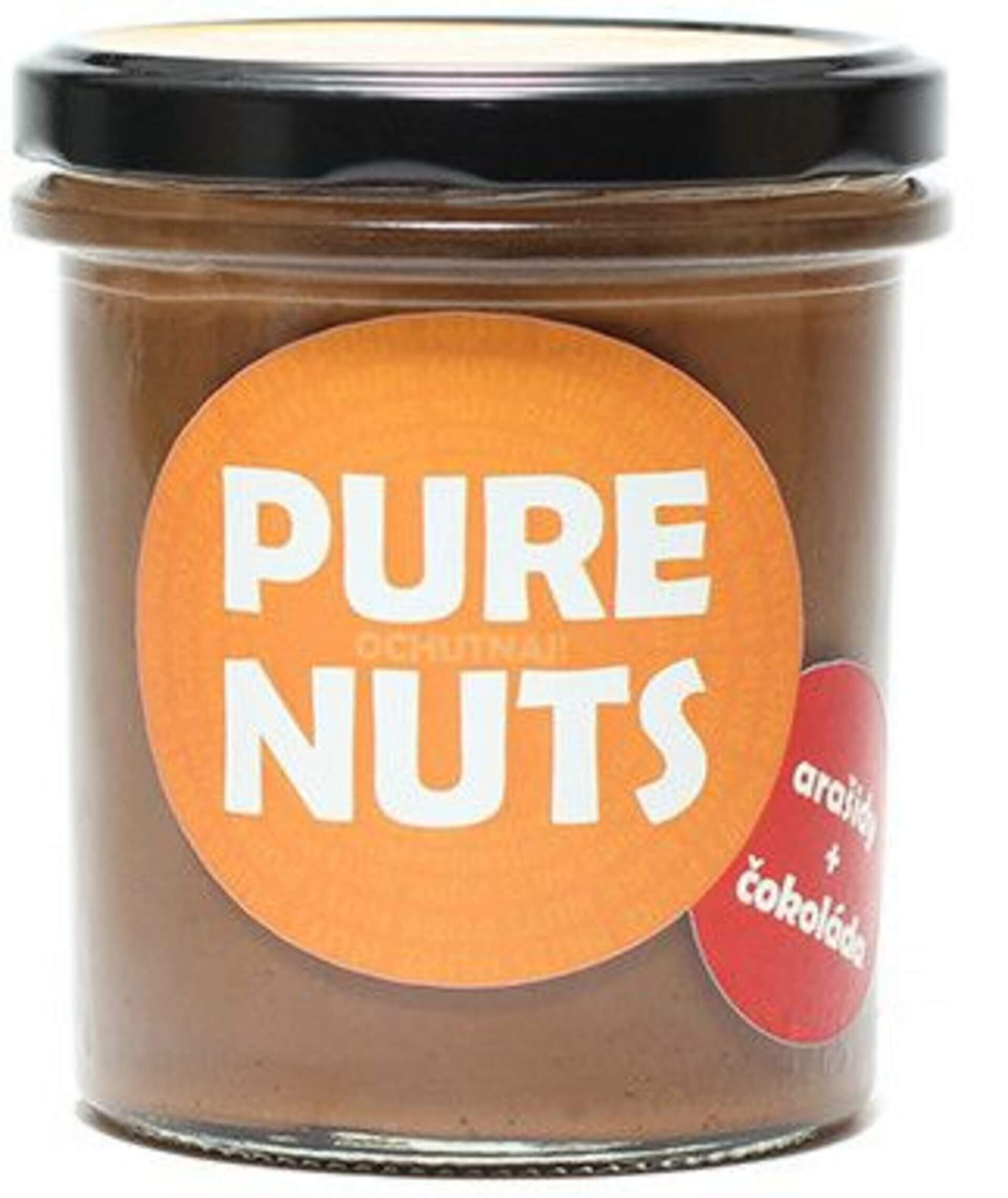Levně Pure Nuts Arašidy + čokoláda 330 g