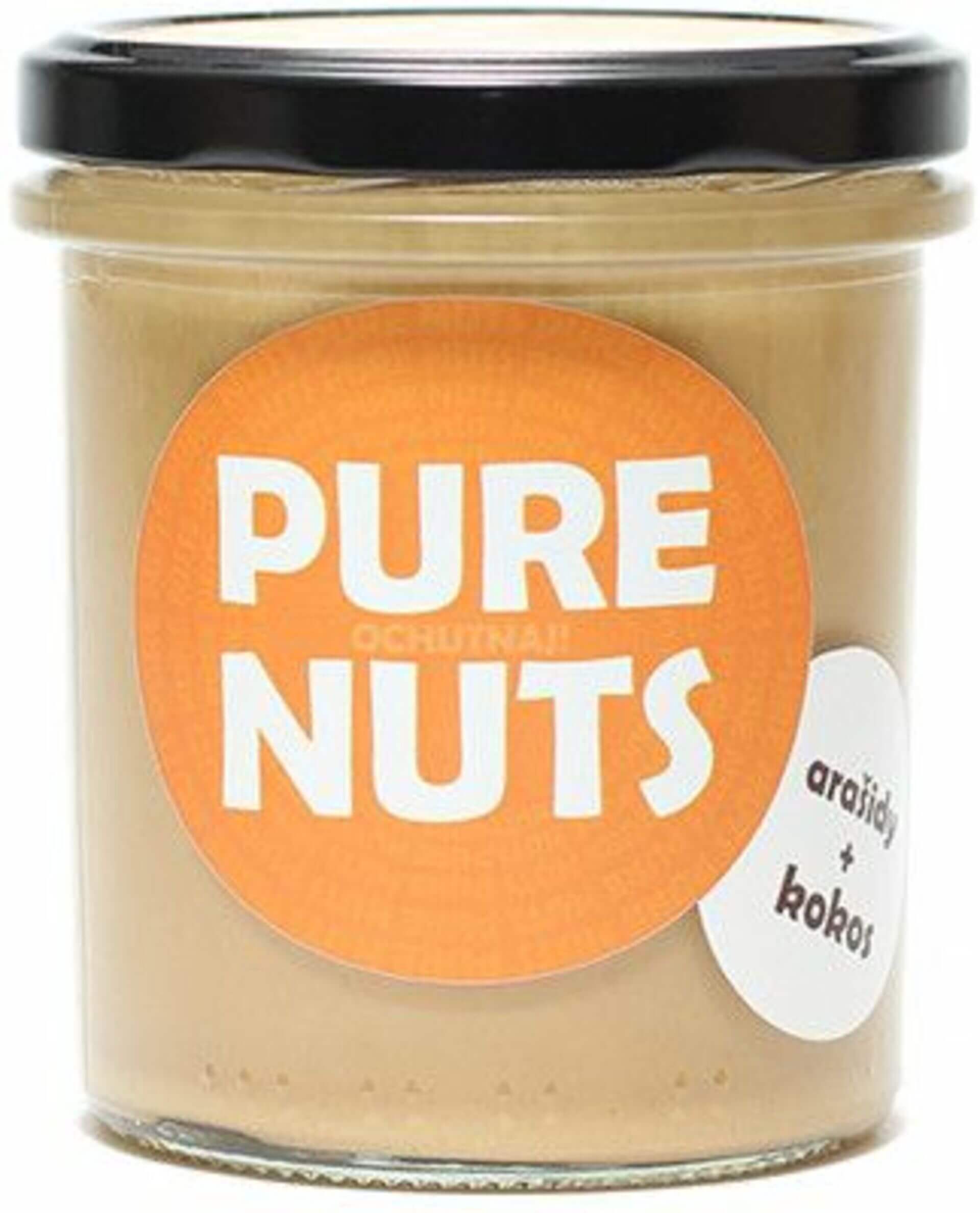 Levně Pure Nuts Arašidy + kokos 330 g