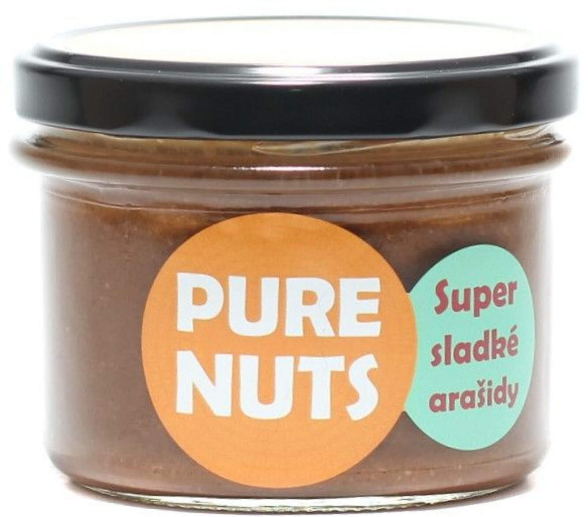 Levně Pure Nuts Super sladké arašidy 330 g