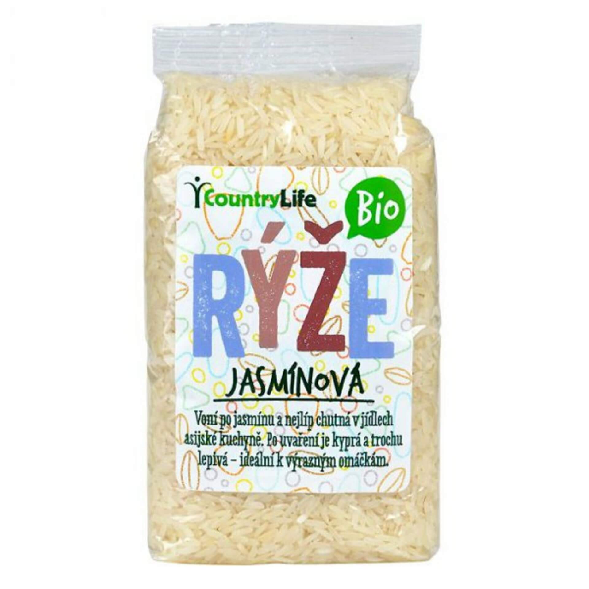 Levně Country Life Rýže jasmínová BIO 500 g