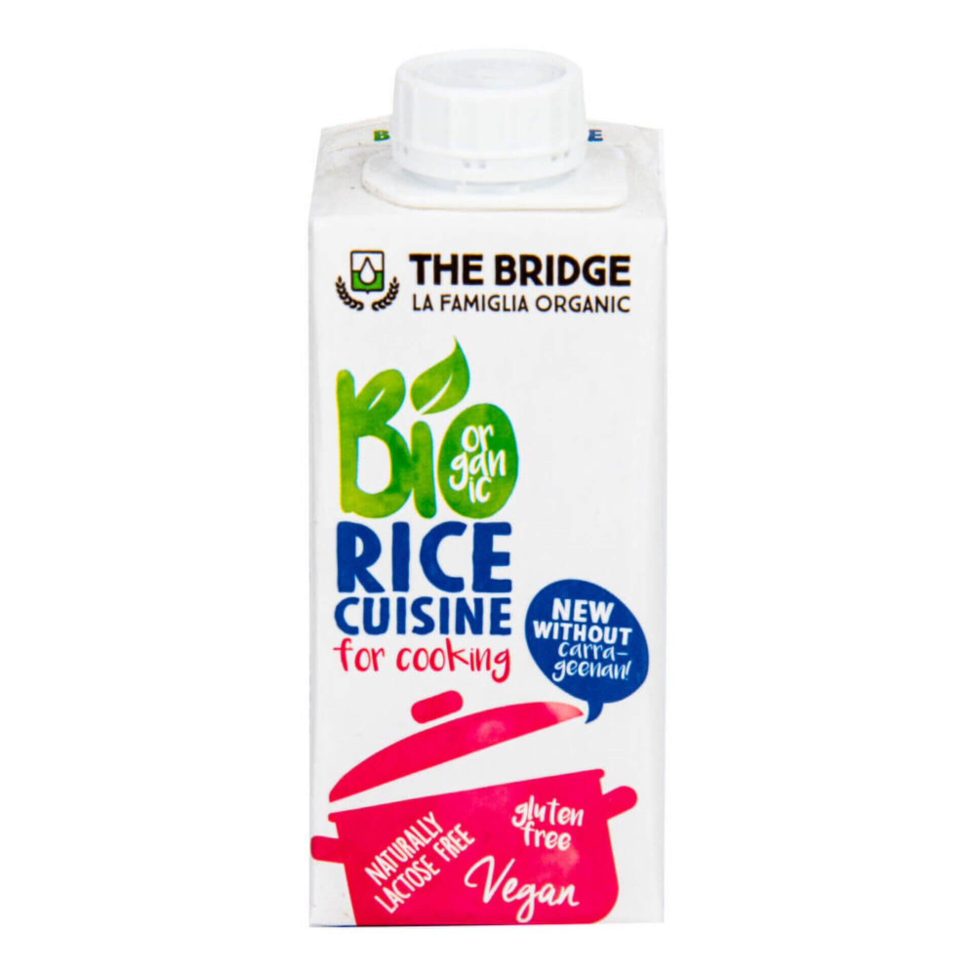 Levně The Bridge Rýžová alternativa smetany 7 % tuku BIO 200 ml