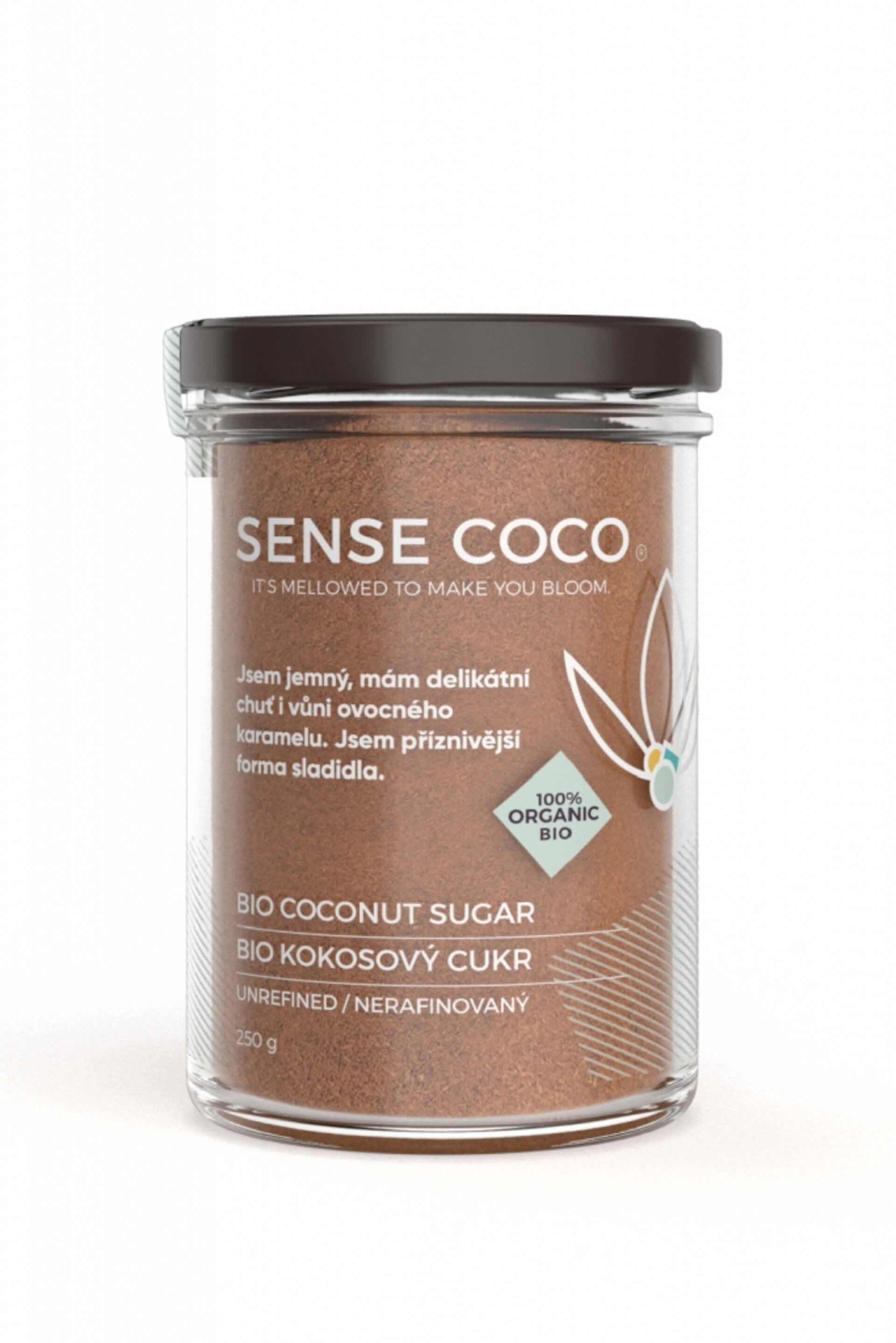 Levně Sense Coco Kokosový cukr 250 g BIO