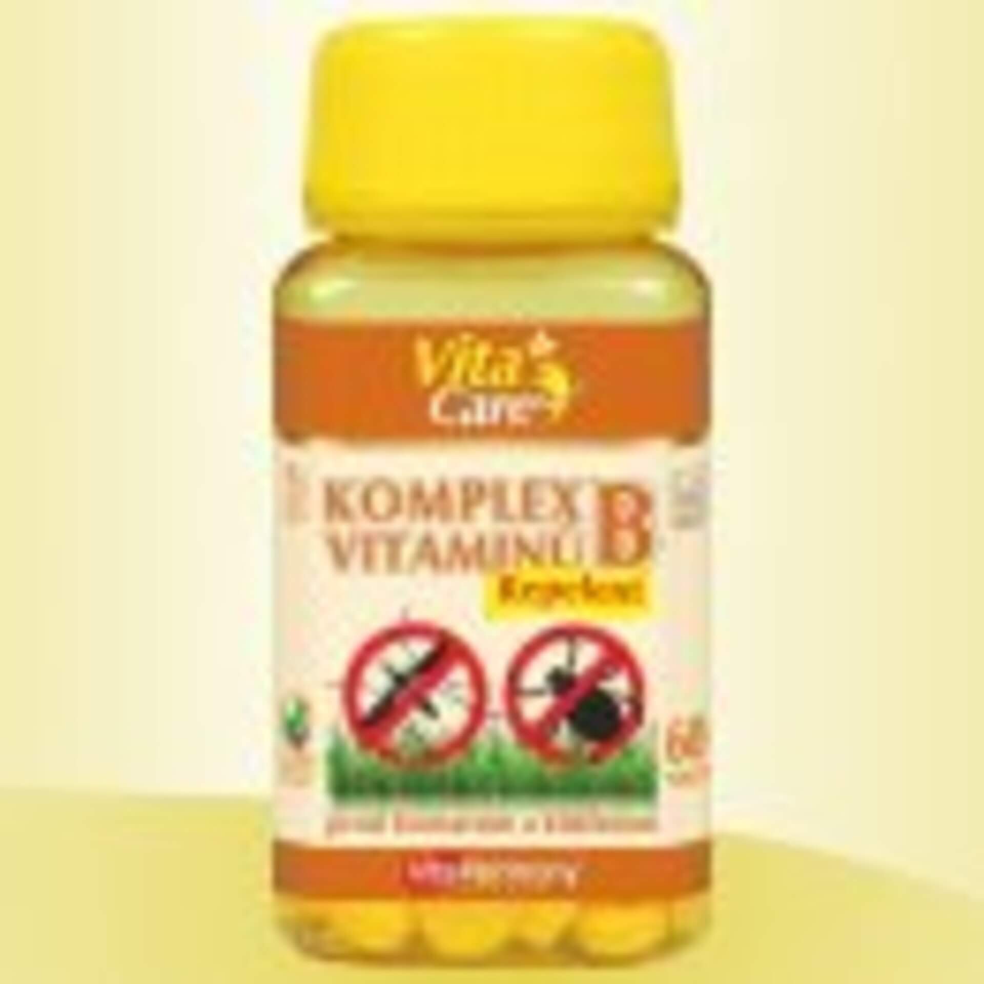 Levně VitaHarmony KOMPLEX VITAMINŮ B-REPELENT 60 kapslí