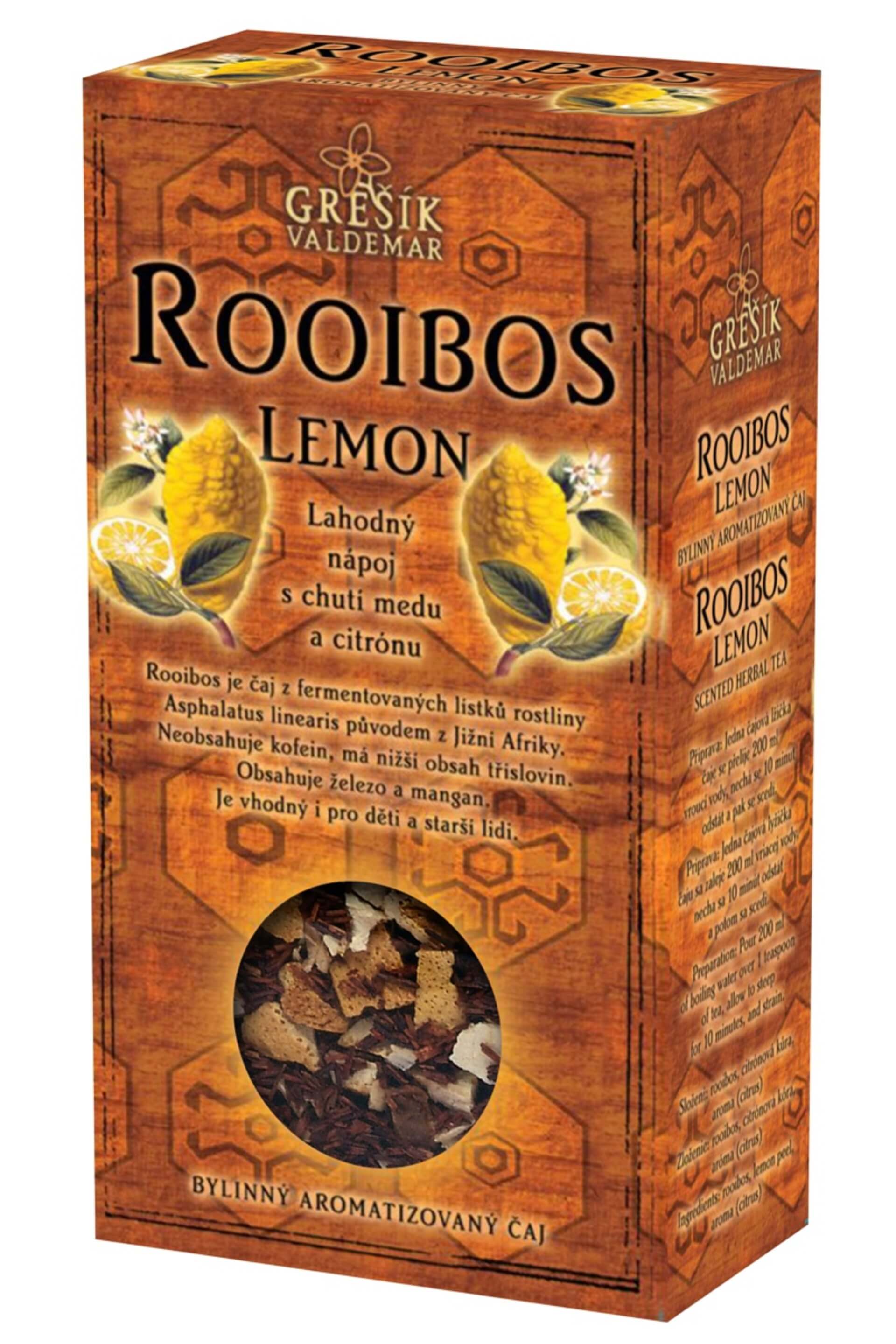 Levně Grešík Rooibos lemon sypaný 70 g