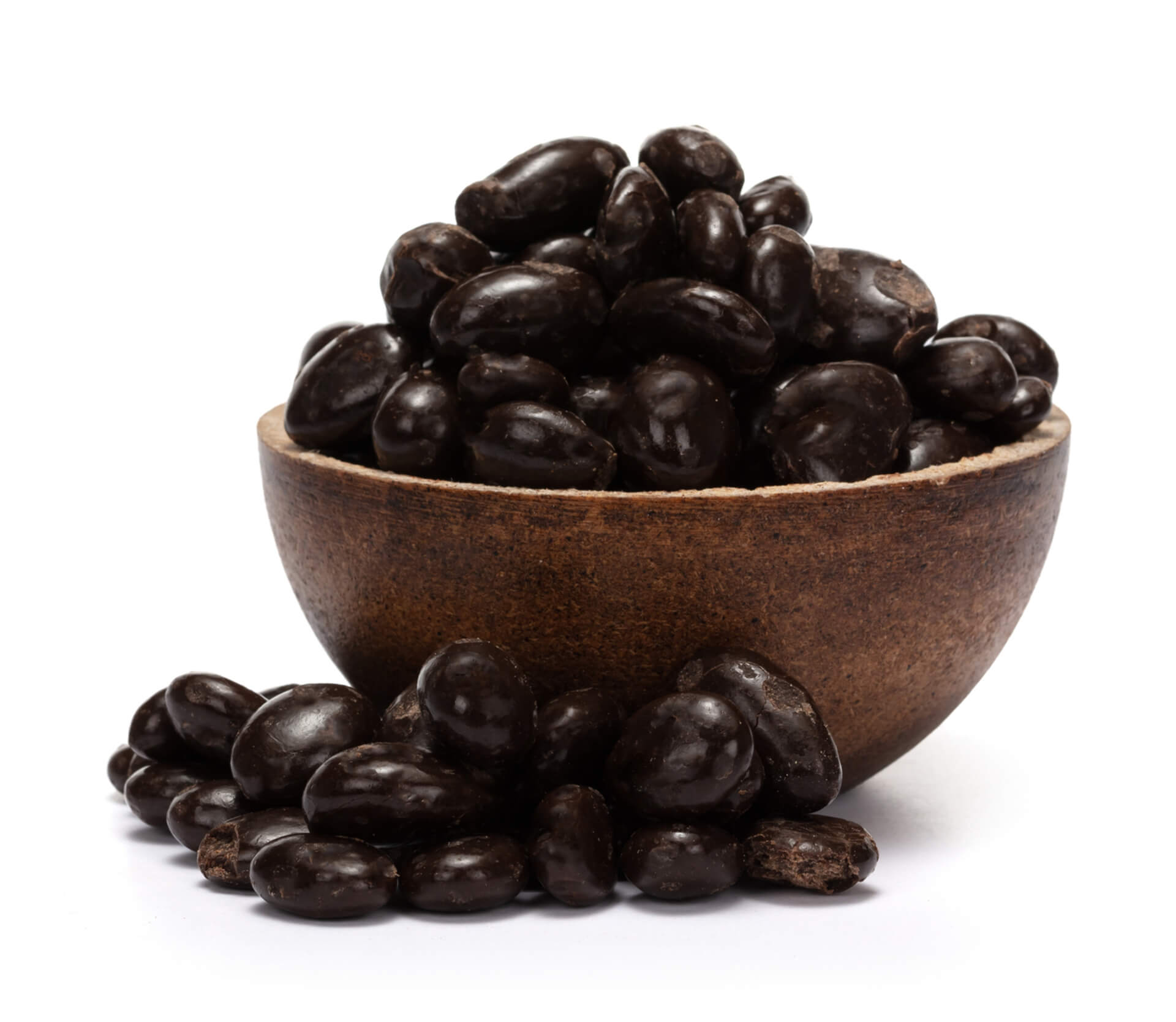 Levně GRIZLY Kávová zrna v polevě z hořké čokolády 250 g