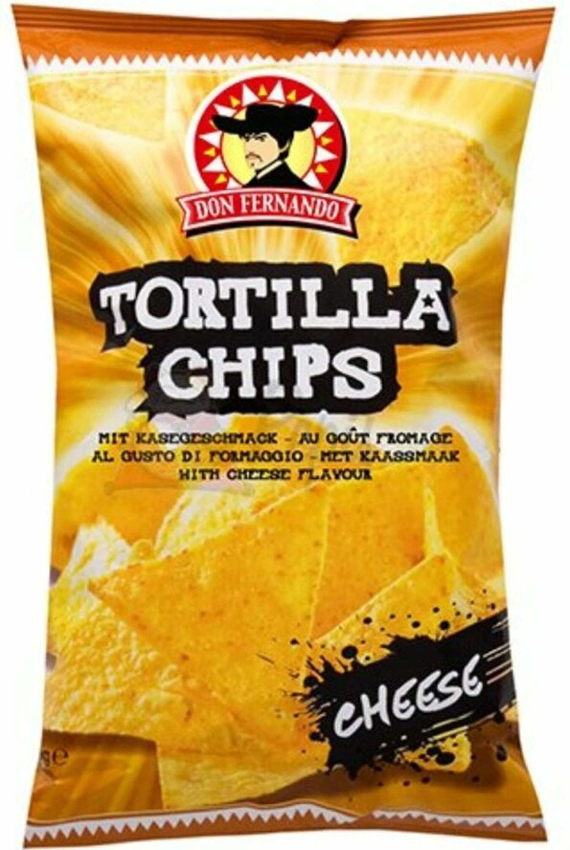Levně Don Fernando Tortilla Chips sýrové 200 g