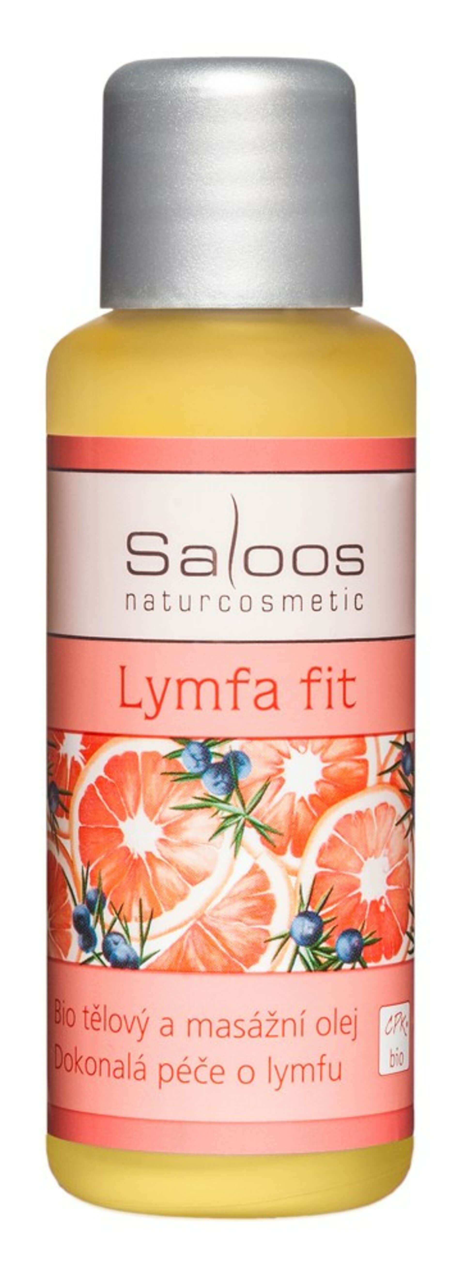 Levně Saloos Tělový a masážní olej Lymfa fit BIO 50 ml
