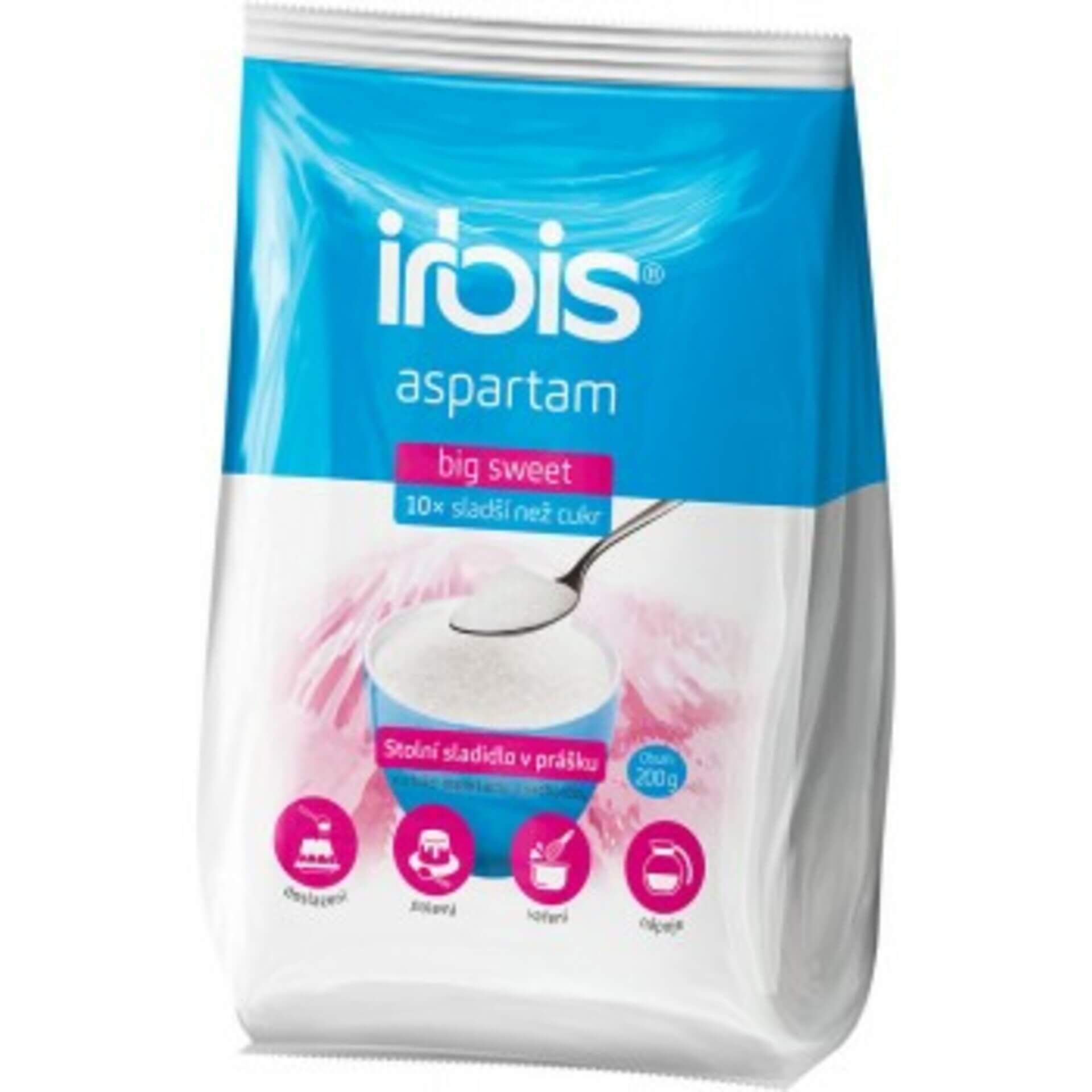 Levně Irbis Aspartam Big Sweet 10x sl. sypké sladidlo 200 g