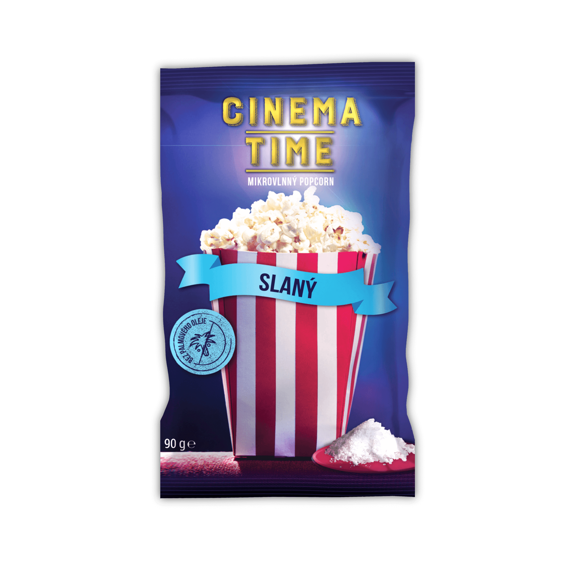 Levně Cinema Time Mikrovlnný popcorn slaný 90 g
