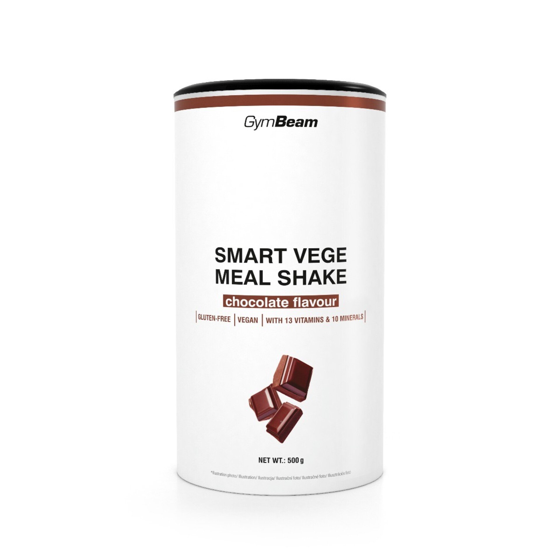 GymBeam Smart Vege Meal Shake čokoláda 500 g