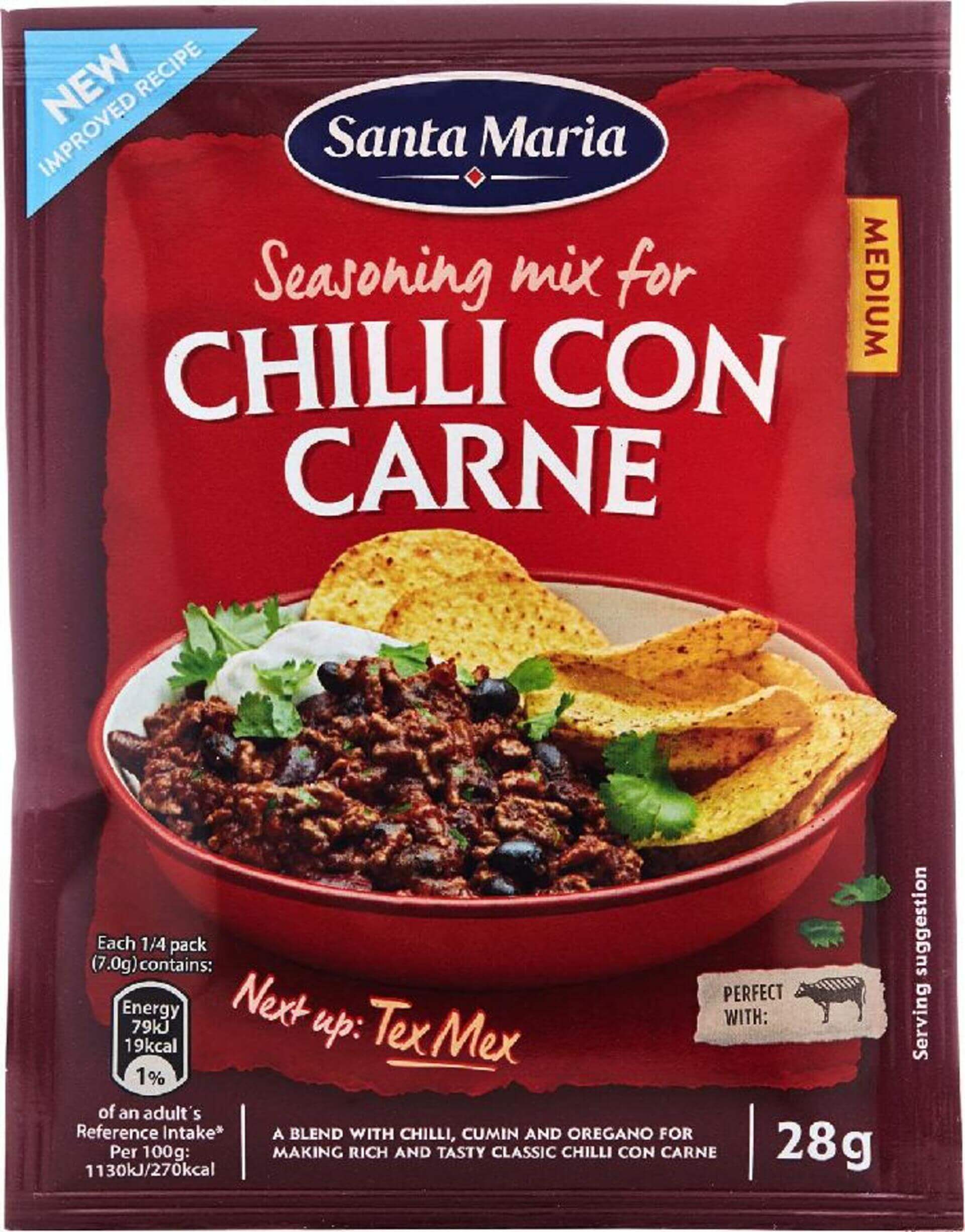 Levně Santa Maria Chili ConCarne Seasoning Mix 28 g