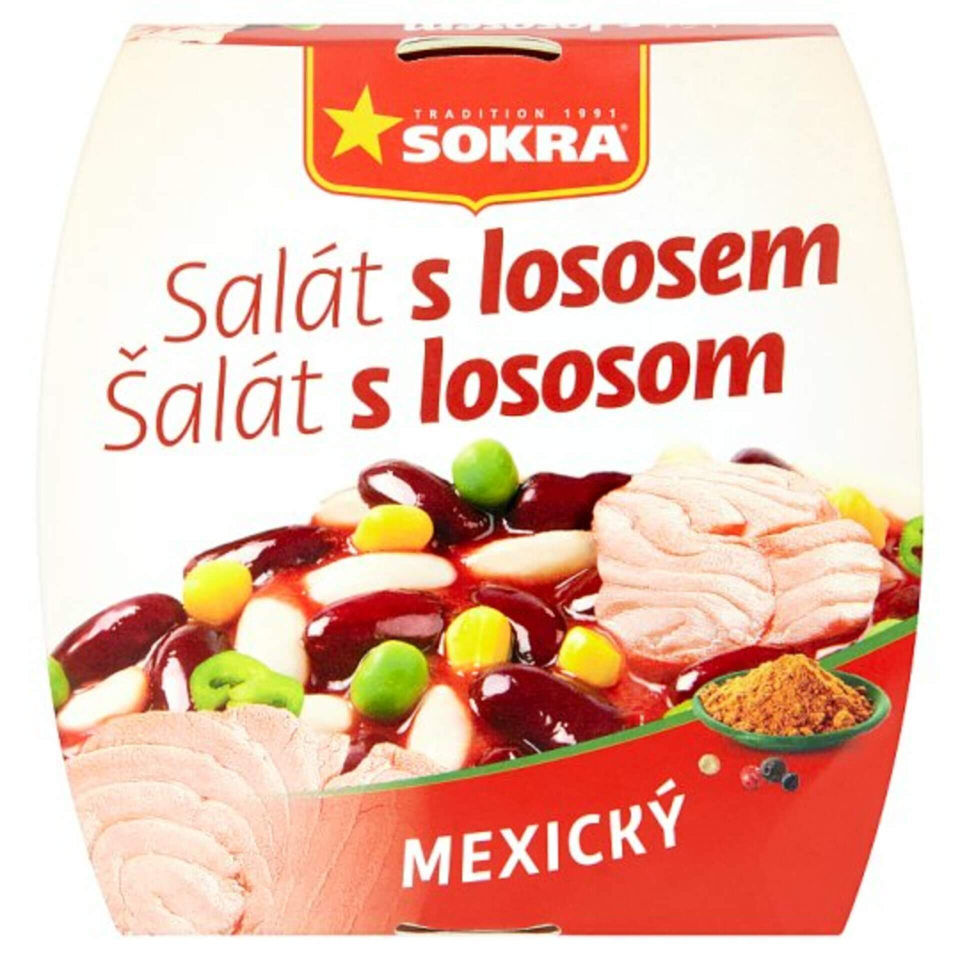 Sokra Mexický salát s lososem 220 g