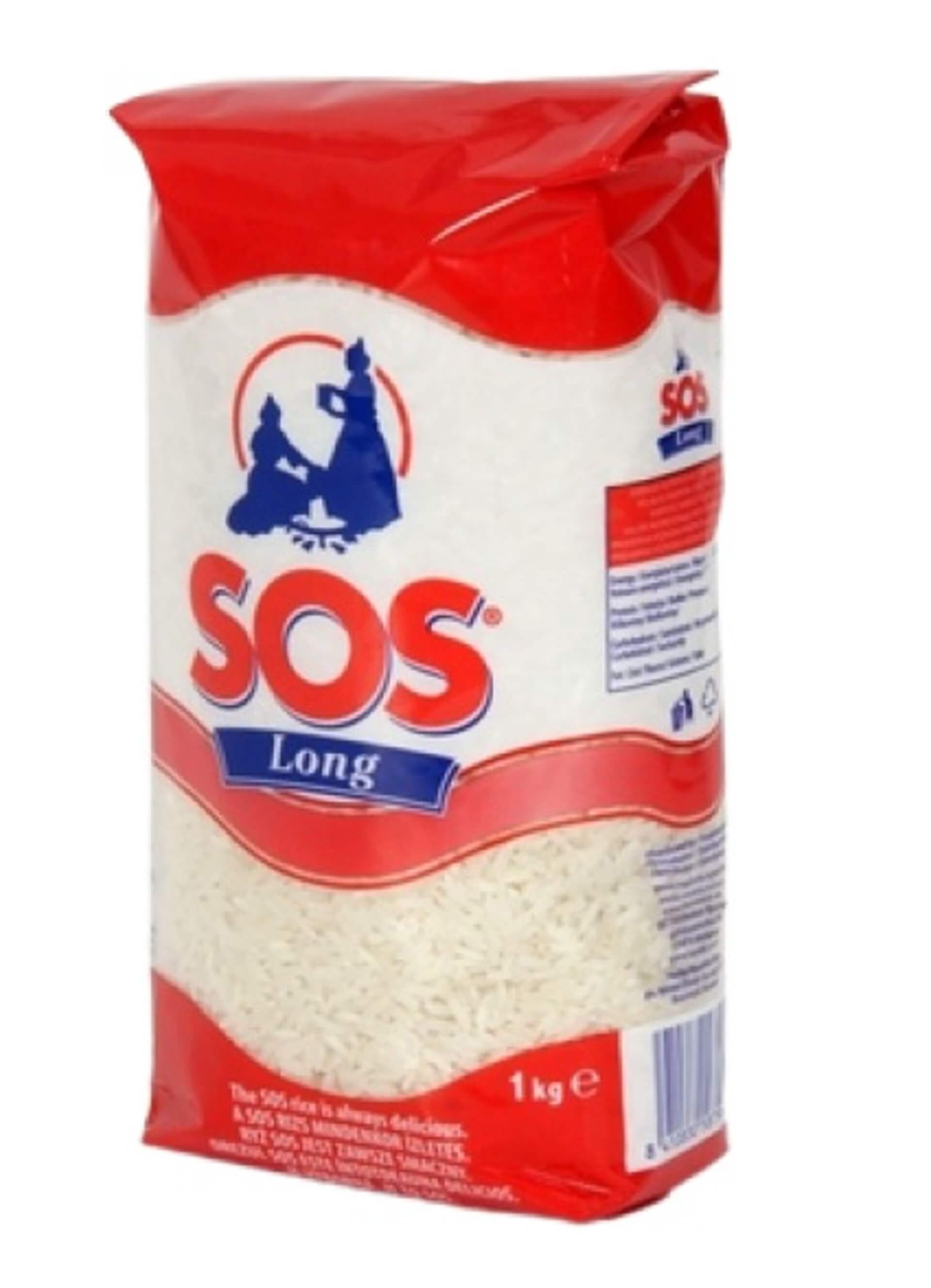 Levně SOS Rýže Long dlouhozrnná 1000 g