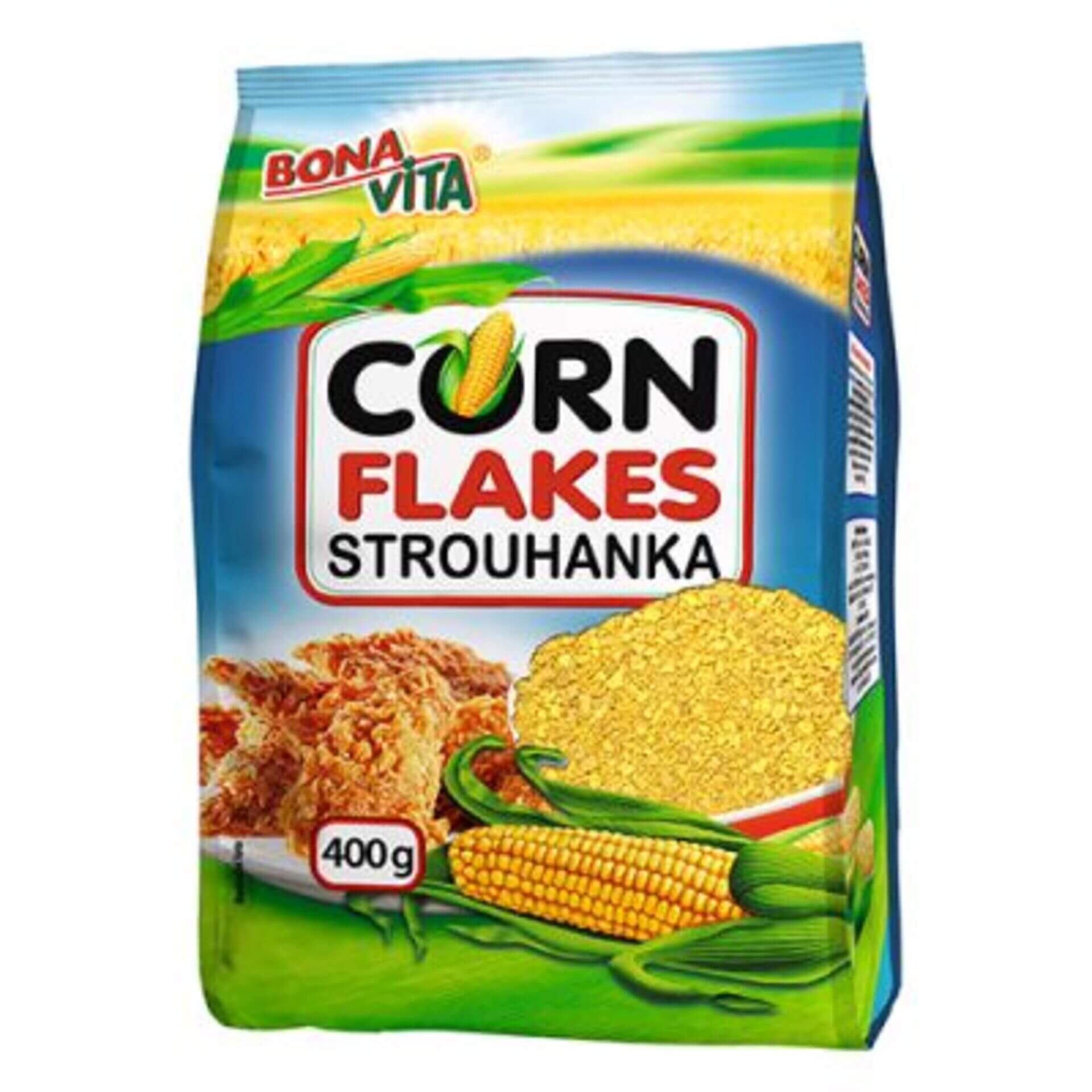 Levně Bonavita Strouhanka Corn flakes 400 g