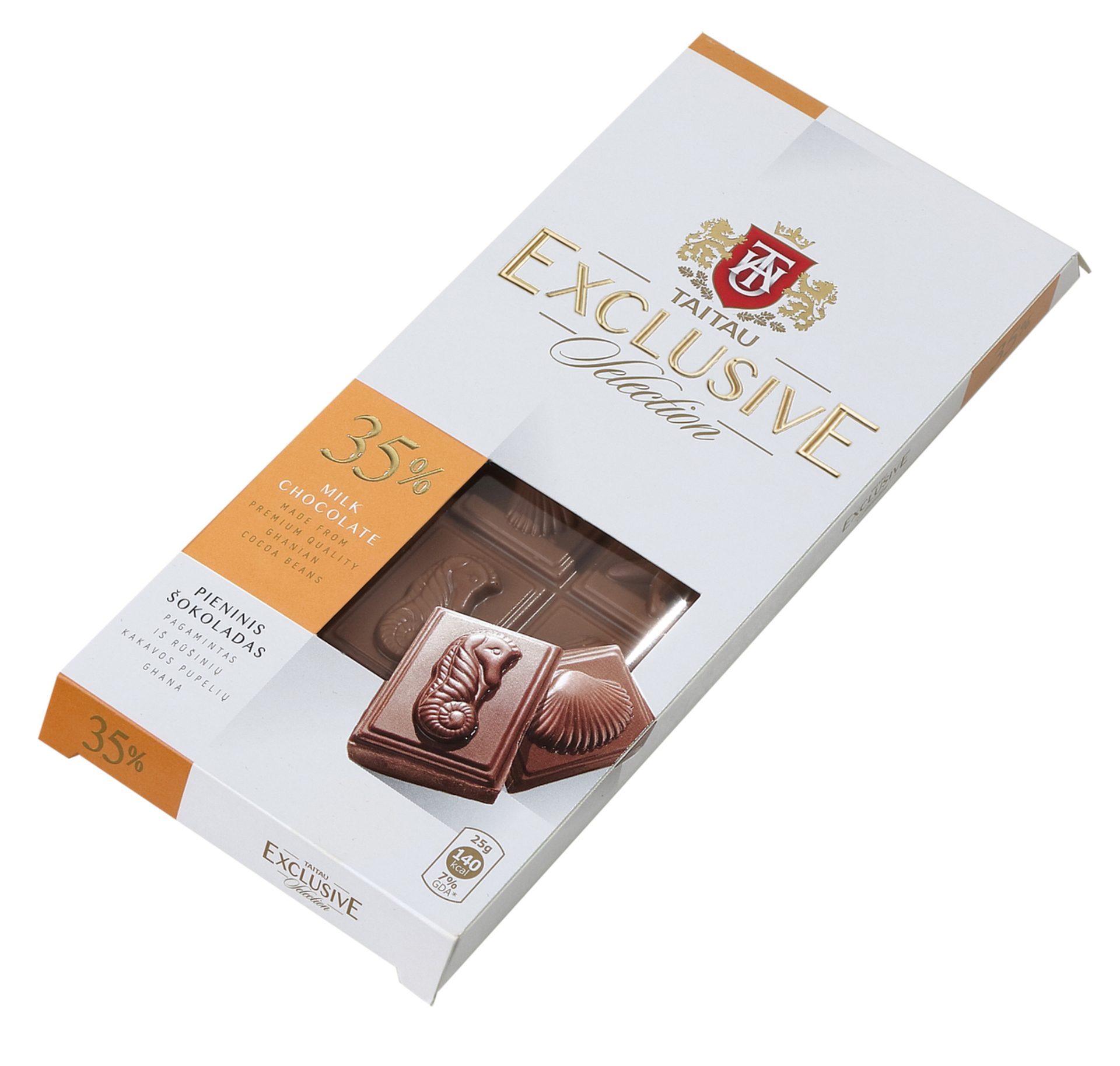 Levně Taitau Exclusive Selection Mléčná čokoláda 35% 100 g
