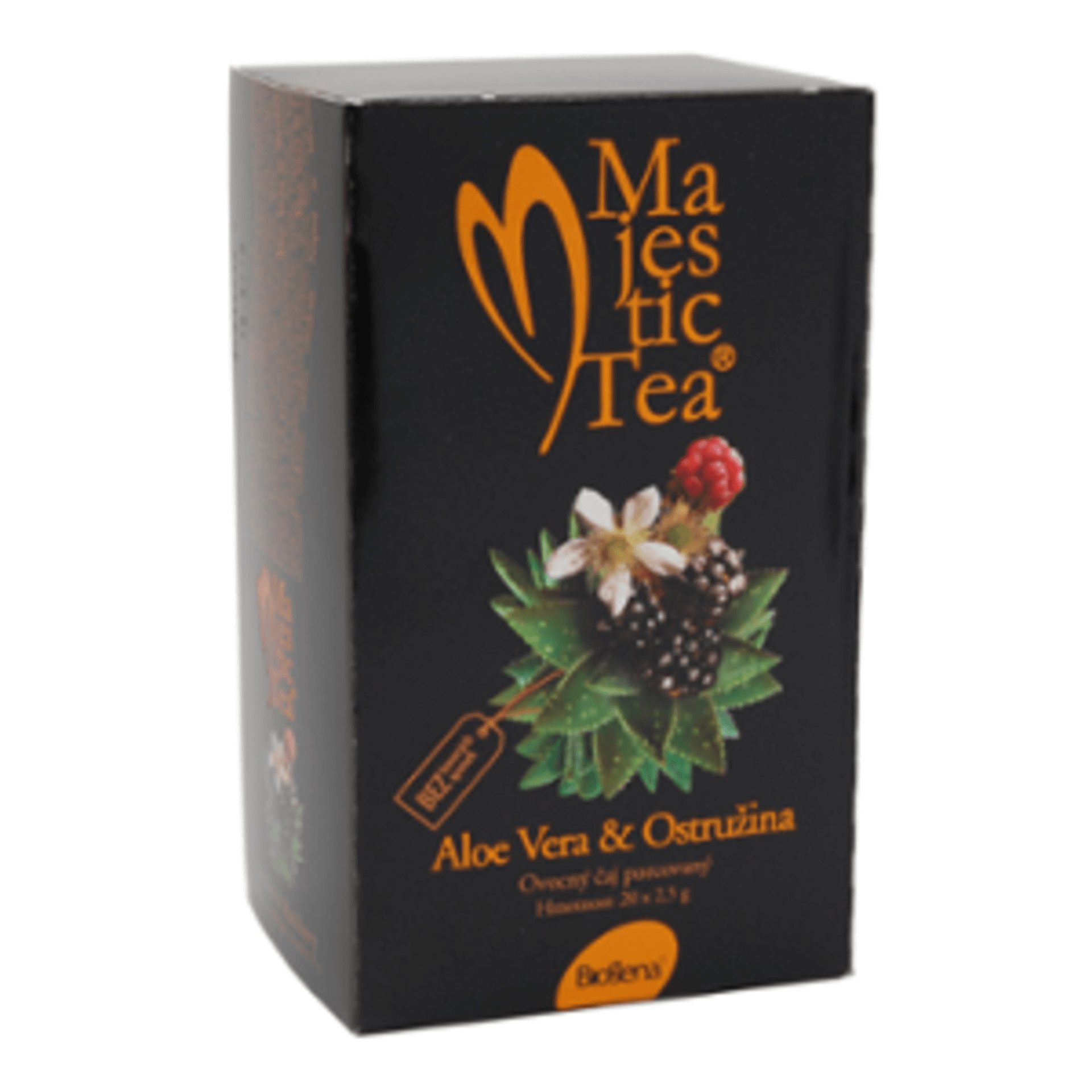 Levně Biogena Čaj Majestic Tea Aloe Vera & Ostružina 20 x 2,5 g
