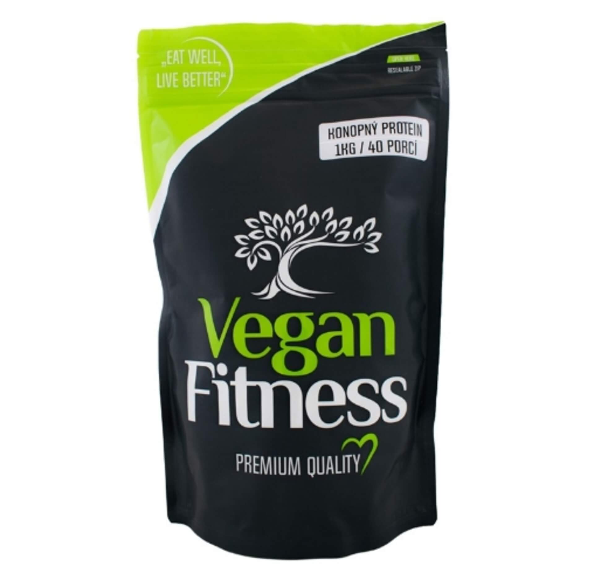 Levně Vegan Fitness Konopný Protein 1000g