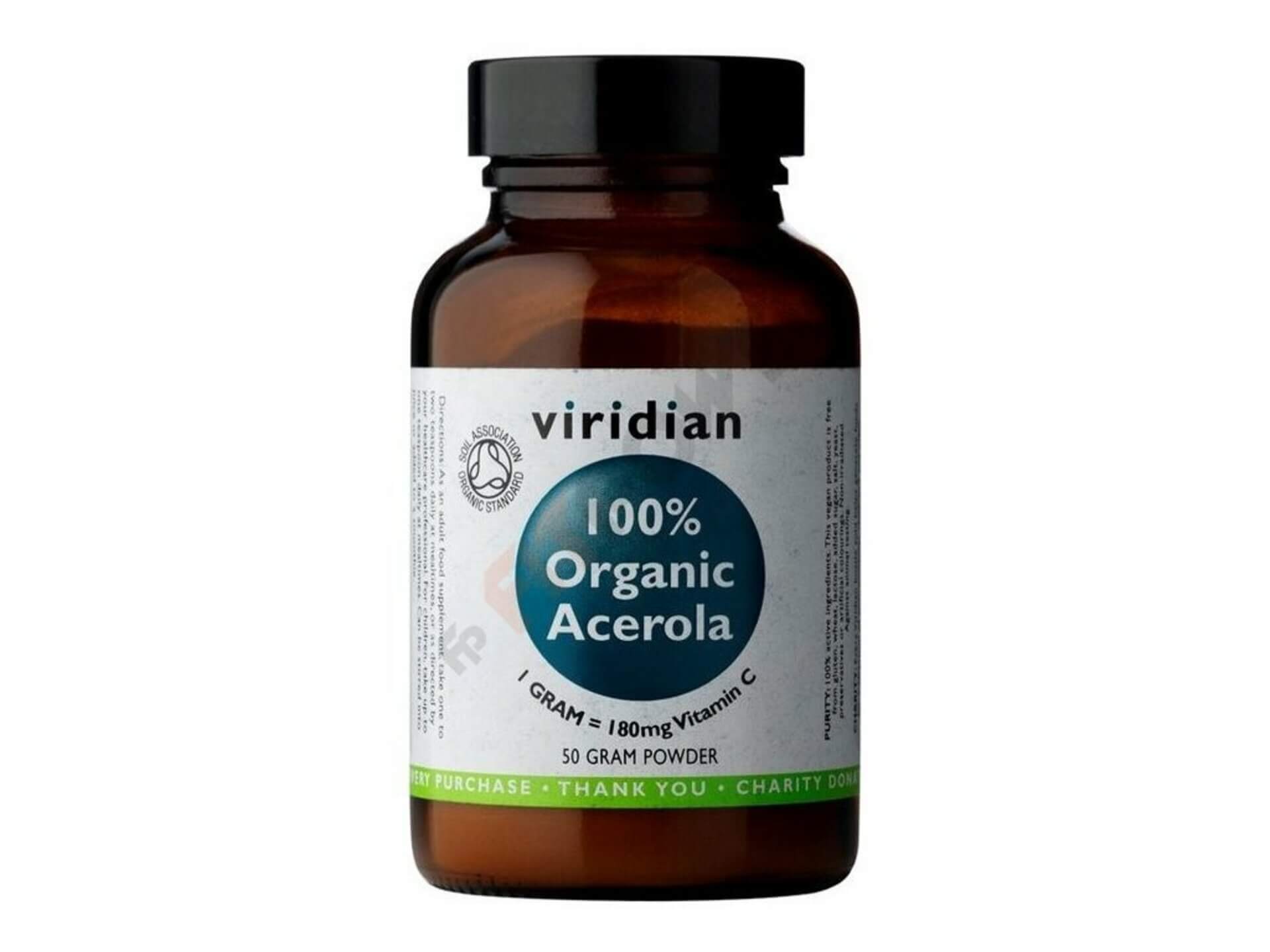 Levně Viridian Acerola organic 50 g