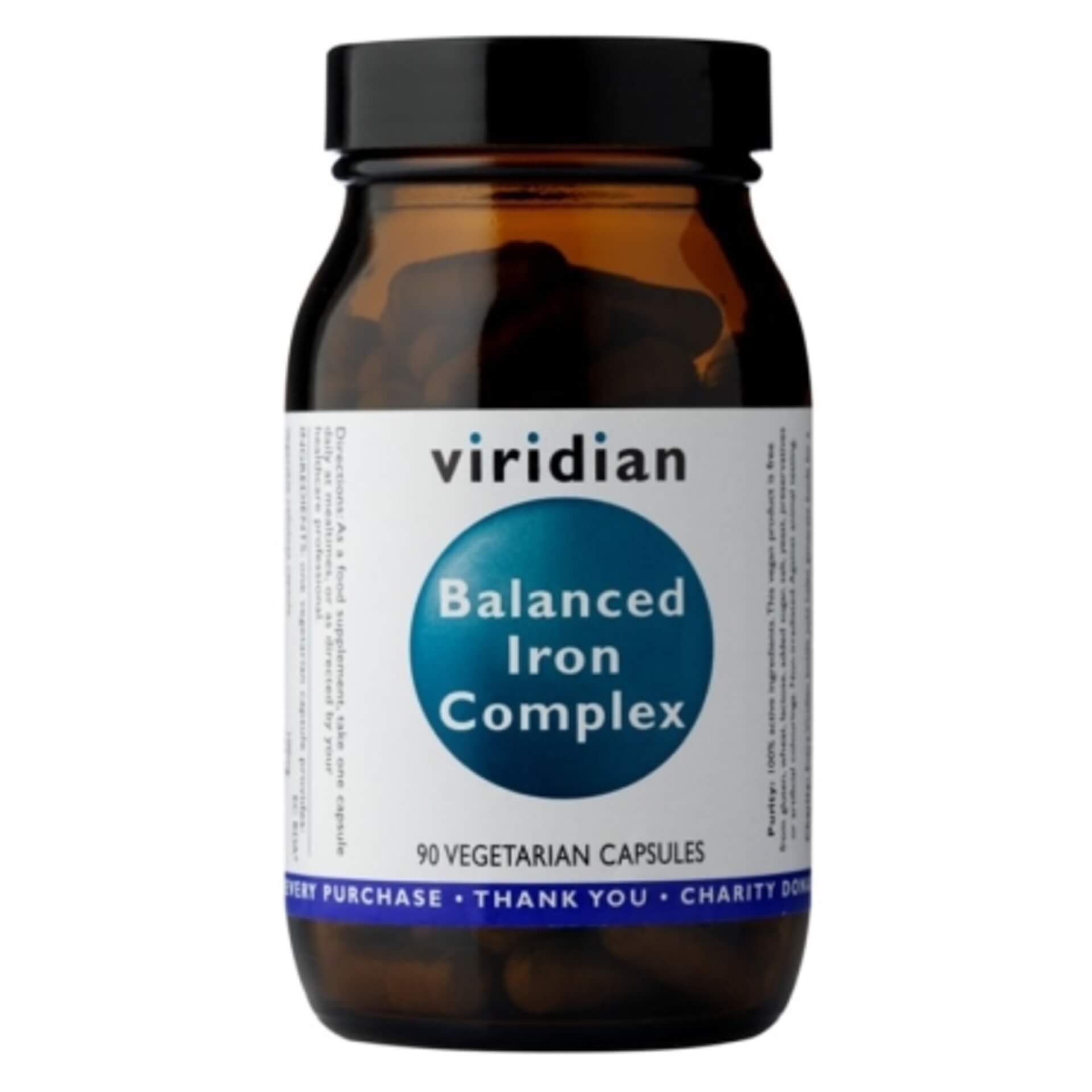 Levně Viridian Balanced Iron Complex 90 kapslí